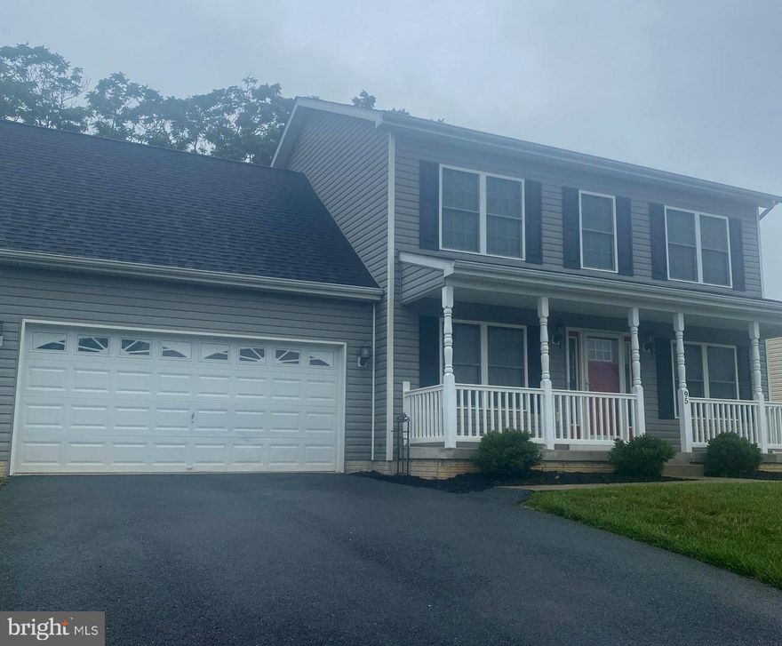 A beautiful three bedroom, two and a half bath two story home in an established subdivision.  This home has much to offer with a formal living room, first floor laundry room/mudroom, and an eat-in kitchen. The Basement is a full unfinished basement, and there is an attached two car garage. This home won't last long. No pets, No Smoking.