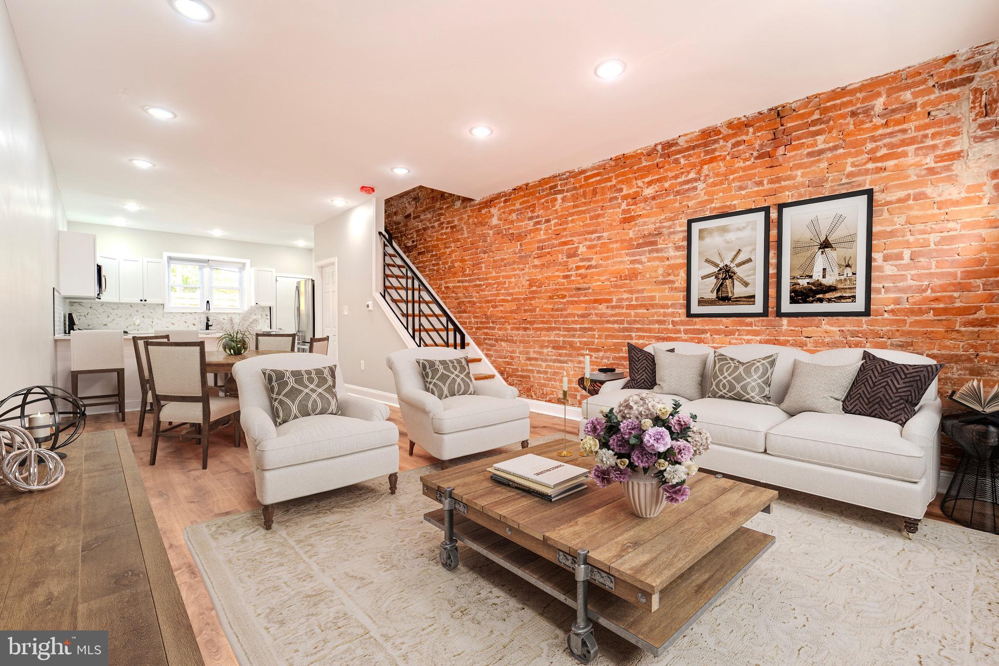 Welcome home to 1847 Hoffman Street. This is a beautifully redone and warm home in one of the most beautiful blocks in the area. This home is located in prime South Philly. The home is 14 feet wide and features a newly renovated kitchen boasting brand-new cabinetry and new flooring, with windows on both sides that flood the space with natural light. The open-concept living room allows for seamless entertaining. Upstairs, you’ll find three bedrooms: a large master bedroom that can comfortably fit a large bed, along with two additional bedrooms. The bathroom has been renovated with modern fixtures and a beautiful glass shower/ bathroom combo. Some of the recent upgrades include the installation of central air (2024), a remodeled kitchen with new flooring (2024), a renovated full bathroom (2024). The home was also completely refreshed with new paint. In addition, the home has the Homestead Exemption which saves you about $1200 on your Real Estate Taxes a year. This property boasts an exceptional location—situated just steps from the dynamic Passyunk Avenue, Dickinson Square Park, the Bok Building, El Chingon, Termini Brothers Bakery, Crème Brûlée Café, and numerous other local attractions. It offers convenient access to I-95, Columbus Boulevard, public transportation, and Center City, all within minutes. Additionally, Philadelphia International Airport—one of the largest airports on the East Coast—is only a 15-minute drive away. With a Walk Score of 87 and a Bike Score of 88, 1847 Hoffman Street enjoys a highly desirable setting in close proximity to both Weinberg Park and Dickinson Square. We invite you to schedule a private showing.