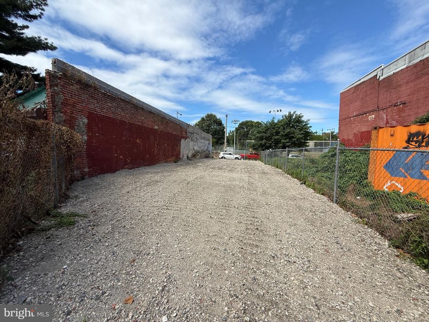 Spacious 20’ x 92’ lot in the Kingsessing neighborhood of West Philadelphia, ideally located just over the Grays Ferry Bridge and only minutes from the Pennovation Center, University of the Sciences, University of Pennsylvania, and the Schuylkill Expressway. The nearly completed extension of the Schuylkill River Trail will soon provide even easier access to Center City by foot or bike.

Previously used as a staging area for an organic agri-business, the property is zoned CMX-2, offering flexible development potential. Its setting benefits from abundant light and air, as it sits across from the Department of Recreation’s 48th & Woodland Playground and adjacent to two City-owned lots.

The lot includes an existing curb cut and the property has been professionally graded and graveled.

Buyer is responsible for verifying property taxes and zoning information.