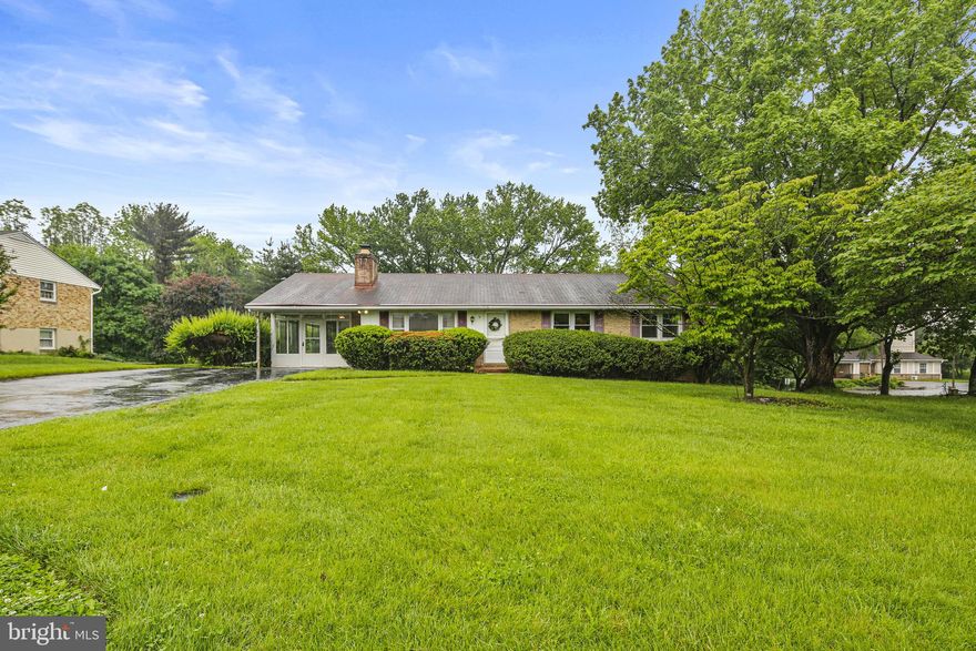 Welcome to this charming rancher situated on .46 acre lot just off Centennial Lane in Ellicott City.  Large, inviting living room with tons of natural light includes wood burning fireplace flanked by built-in bookcases adding character and convenience. Spacious eat-in kitchen includes large table space with plenty of counter prep area,  gas cook top, double wall oven, microwave & loads of cabinetry. Separate dining room awaits your next Sunday dinners or entertaining hosting holiday fun!  The sunroom just off the kitchen is ready for an afternoon sipping tea or taking in a good book bringing the outdoors in.    The home offers three cozy bedrooms, along with a full bath and a lower level hall bath, providing ample convenience for all. Hardwood floors under carpet from yester year need to be verified.  Lower level includes walkout to a level yard with  Spacious rec room and MAJOR hobby or craft area.  Paint will be needed throughout. Lower level  walls will need to be restored.   NO HOA or Front Foot Fee...Location and proximity to so many amazing golf clubs, sports parks, state of the art Libraries, restaurants & shopping just minutes away! FT Meade, NSA, NASA, Baltimore 20 min., ANNAPOLIS & Washington DC 45 min.      Home is being sold "AS IS"!     BRING YOUR CREATIVE IDEAS AND TRANSFORM THIS HOME WITH LITTLE SWEAT EQUITY!!