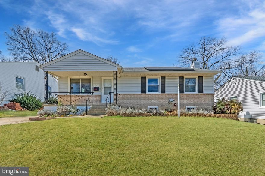 Meticulously Maintained Two-Level Home * 5BRs plus Family Room & Bonus Room * Two Full Bathrooms Upstairs & One Half Bathroom Downstairs * Hardwood Floors Upstairs & Ceramic Tile (2020) Downstairs * 5 Ceiling Fans * New HVAC Unit (2022), Waterproofing (2020), Exterior Sump Pump (2020), Box Drain, Interior French Drain, Interior Sump Pump w/ Battery Backup (2023) * Spacious, Grassy, Flat Backyard with Patio & Shed * Extensive Landscaping (2020-present) & Wood Fencing (2023) * Driveway for Off-Street Parking * Leased Solar Panels Save $ * See Online Photos, Video & Floor Plan *  AT $450,000 SALES PRICE,  THE BUYER PROVIDED THE SELLER WITH $14,362.50 IN CREDITS TOWARDS TRANSFER TAXES AND OTHER CLOSING COSTS, THEREBY INCREASING THE SELLER NET