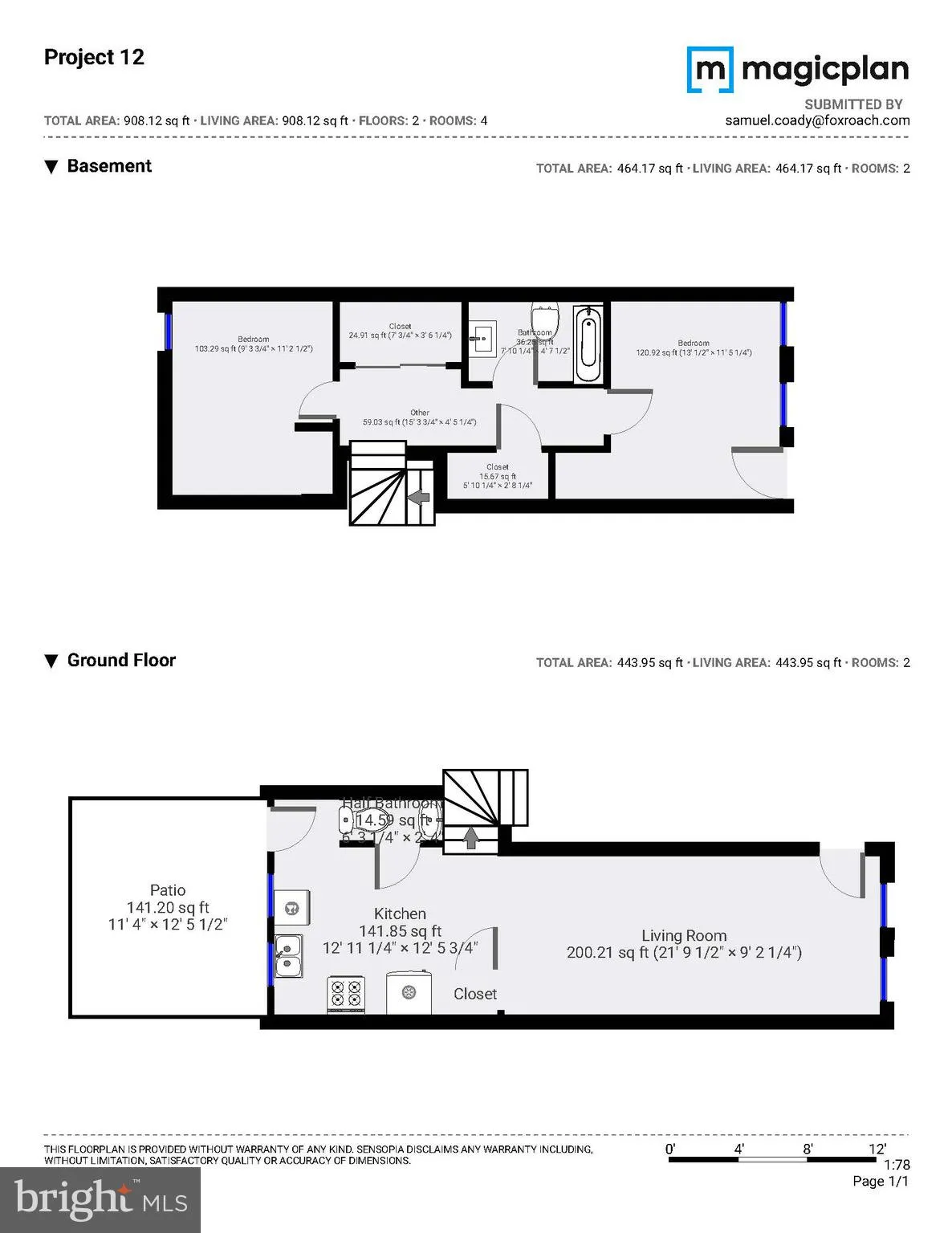 Philadelphia, Pennsylvania 19133, United States, 2 Bedrooms Bedrooms, ,2 BathroomsBathrooms,Residential,Pending,41083