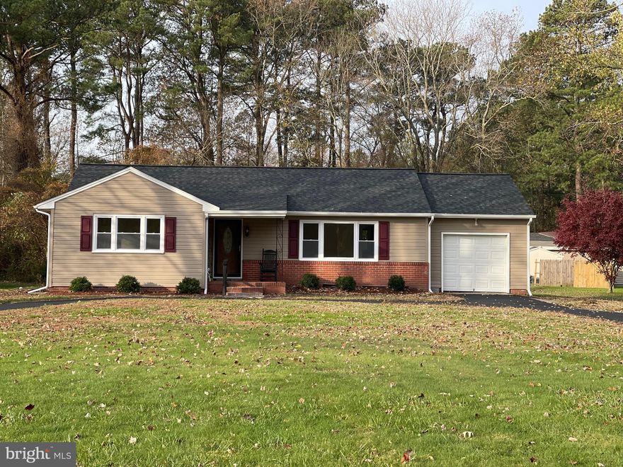 Welcome to 12460 Somerset Ave, Princess Anne, MD! 

This 3-bedroom, 1-bath home offers 1,297 sq ft of living space on a spacious 0.89-acre lot and includes a 1-car garage. Renovations completed in 2022 include the roof, windows, kitchen, bathroom, appliances, and fresh paint. Previously used as a rental for 3 years, this property presents a great opportunity for an investor, first-time homebuyer, or anyone looking for the perfect starter home. Lease option available with down payment. Schedule your appointment today!
