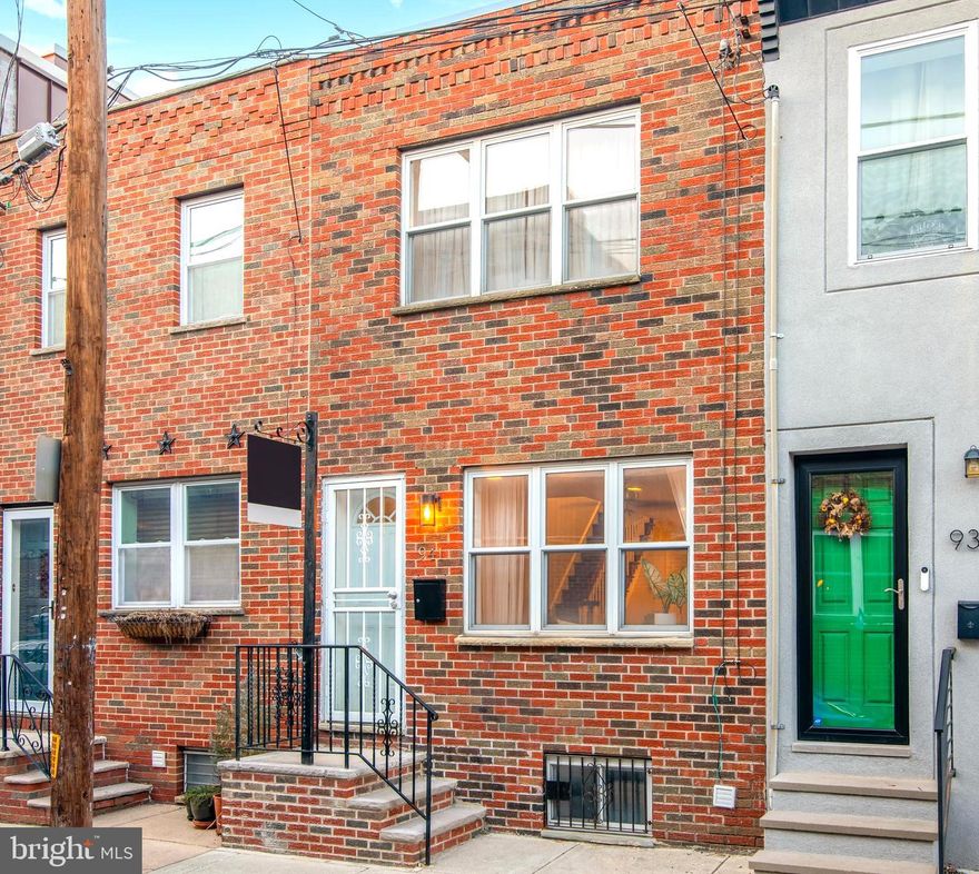 ::::::: SUBMIT HIGHEST + BEST OFFERS BY 5pm SUNDAY ::::::

Step into the enchanting embrace of East Passyunk living with this classic rowhome that seamlessly blends history and modernity. Nestled in the heart of Philadelphia's most charming neighborhood, this gem invites you to a world where character and convenience converge.

As you approach, you’ll become smitten with Sigel St, a smaller, quieter street than most. The classic red-brick façade and stoop will beckon you in, setting the tone for the warmth that awaits. Enter through the front door into an open concept living/ dining area with a half bath. Continue through to the ample sized kitchen with tons of workspace and storage galore.

The outdoor space is S. Philly’s quintessential private oasis, a concrete back patio- perfect for al fresco dining or sipping your morning coffee.

Ascend the stairs to discover a bright sunlit front bedroom and two smaller bedrooms perfect for office, walk in dressing room/ closet, exercise space or nursery. There is a hall closet and a recently renovated full bath.

The basement is finished and provides useable storage, laundry area and extra living/ working space. An office, play room or art studio perhaps?
Beyond the doorstep, East Passyunk beckons with its vibrant energy. Explore the eclectic mix of boutiques, renowned restaurants, and cozy cafes along the iconic Avenue. From cultural festivals to community events, this neighborhood is alive with a sense of community that adds value and richness to life. Walk to the Italian Market, BOK building and commute easily anywhere with public transportation.

This home is more than a dwelling; it's an invitation to immerse yourself in the enchantment of a neighborhood that captures the heart and soul of Philadelphia. The magic of East Passyunk could be right out your front door. What are you waiting for?