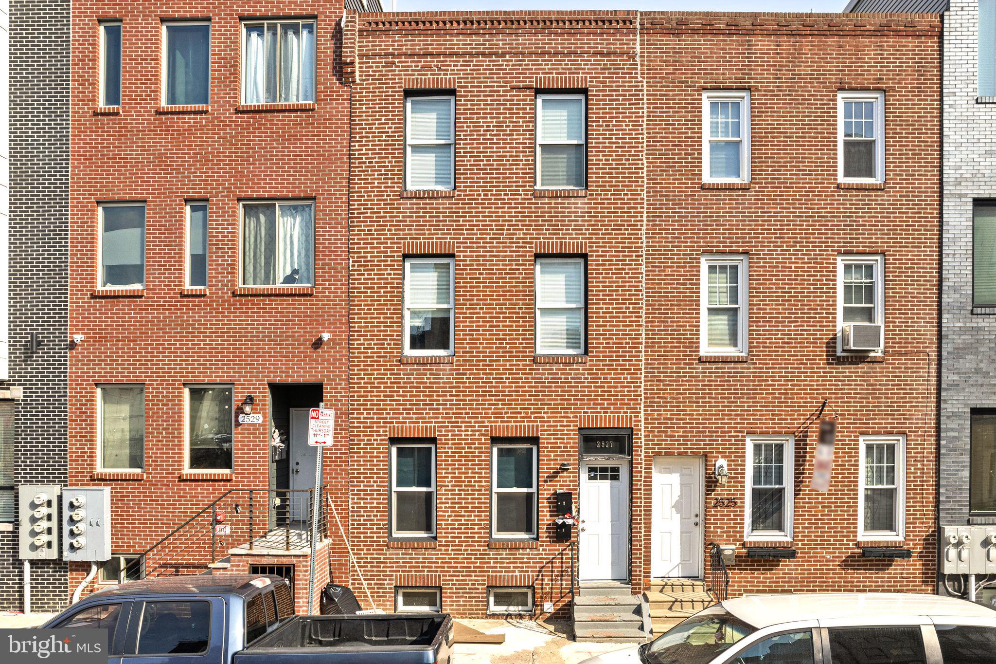 Presenting a prime investment opportunity at 2527 N Front St, this renovated duplex offers versatility for both homeowners and investors. Unit 1 is currently vacant, featuring 1 bedroom and 1 bathroom, making it an ideal option for owner-occupants seeking to offset their mortgage by renting out the other unit. Unit 2 is occupied and boasts 3 bedrooms and 2 bathrooms, providing immediate rental income, and both units are equipped with in-unit laundry for added convenience. This property offers a seamless addition to any real estate portfolio. Situated near the vibrant Fishtown neighborhood, residents enjoy a dynamic blend of cultural, dining, and entertainment options. The area has undergone a significant transformation, becoming one of Philadelphia's most exciting neighborhoods. Local hot spots include acclaimed restaurants like Amy's Pastelillos and Bastia, both recognized among Esquire's Best New Restaurants in America for 2024. Additionally, the neighborhood is home to unique establishments such as Mural City Cellars, Philadelphia's first independent urban winery, contributing to the thriving local wine scene. The property is well-connected to public transportation, enhancing convenience for residents. The SEPTA Market-Frankford Line's Girard Station is nearby, providing easy access to various parts of the city. Additionally, the SEPTA Route 15 trolley runs along Girard Avenue, offering further transit options. The combination of modern amenities, vibrant local culture, and excellent transportation links makes this property a standout choice!