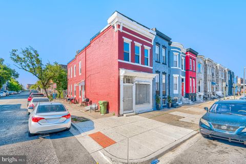 Townhouse For Sale - 1815 Clifton Avenue<br/> BALTIMORE, MD 21217