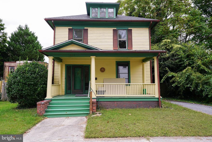 Why rent when you can own! This quaint Colonial is located in historic Newtown & has so much to offer. Centrally located in a neighborhood in the heart of Downtown, only minutes from Peninsula Regional Medical Center, Salisbury University, & all of the shops/ restaurants downtown Salisbury has to offer! Lovingly maintained, this home still holds many of the historic details, original hardwood flooring, built-ins, trim, moldings, & banister. The home offers central air & gas furnace, a gas fireplace in the living room & a cozy porch off one of the bedrooms (upstairs) which is the ideal place to enjoy your morning coffee or after dinner cocktail. Current owner has done many upgrades, newer central A/C  (upstairs)  replaced (2021), ceiling fans  (2024), stackable washer dryer (2023) to name a few. Current owner had new carpet installed in the living room, hall & all bedrooms just before listing home for sale. Last but not least, a brand new roof (2024) with architectural shingles & transferable warranty to give the new owners peace of mind! Schedule your private tour today!