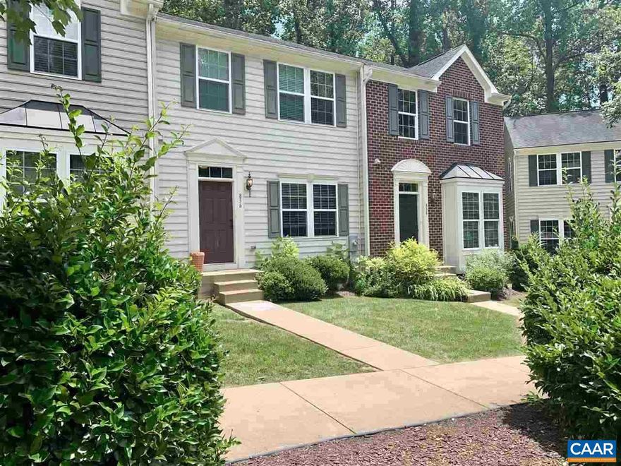 Available July 5 - Immaculate, well maintained townhome in the City of Charlottesville. Walking distance to UVA grounds and hospital. This home features 3 bedrooms, 3 and 1/2 baths, granite countertops, stainless steel appliances, cherry cabinets, and hardwood floors. Finished walkout basement with bonus room, laundry room, and 3rd full bathroom.