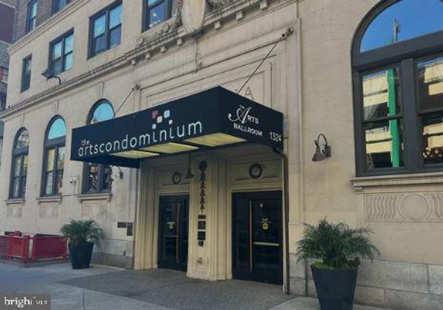 Welcome to this charming studio apartment in the Avenue of the Arts neighborhood, where everyday essentials are within walking distance, and world-class public transportation is right at your doorstep. The unit features beautiful hardwood floors and a large window that fills the space with natural light.

The kitchen area includes a stovetop, mini-fridge, and a stainless steel sink. A spacious closet adjacent to the kitchen provides additional storage. The bathroom floor boasts classic black and white vintage tiling, a medicine cabinet, and a subway-tiled bathtub equipped with a detachable showerhead.

This unit is currently occupied with a tenant who is paying $965/month on a yearly lease that ends in October of this year.

This property is being sold as-is. High-speed internet, provided by Comcast, is included throughout the building. The building offers a fitness center, WiFi, a stunning marble lobby with a front desk, and package delivery services. Additional amenities include laundry facilities, a 24/7 front desk attendant, and an on-site salon/barbershop.

Conveniently located minutes from the PATCO Eastbound to Lindenwold and Westbound to Philadelphia at the 12-13th and Locust stop, this home sits in the vibrant Avenue of the Arts South neighborhood. Nearby parks include Julian Abele Park, Seger Playground, and 1705 Rodman St. Park.

With a Walk Score of 100, Transit Score of 100, and Bike Score of 89, this location offers unmatched accessibility.  📍 Schedule your visit today!