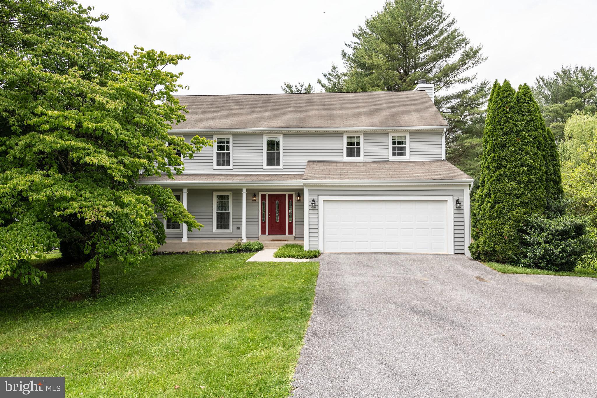 THERES’S NO PLACE LIKE HOME AND THIS IS IT. IT’S LOCATED ON A CORNER LOT IN MELSTONE VALLEY IN MARRIOTTSVILLE (CARROLL COUNTY). WITH OVER 3,300 TOTAL SQUARE FEET, IT OFFERS SOMETHING FOR EVERYONE. FOUR BEDROOMS, THREE AND A HALF BATHS. COVERED FRONT PORCH, HARDWOOD FOYER AND TREX DECK ONE YEAR NEW. MAIN LEVEL HAS AN UPGRADED KITCHEN WITH QUARTZ COUNTER TOP, GENEROUS CABINET SPACE, ROTATING SHELVES, LAZY SUSAN, BACK SPLASH, AND TILE FLOOR. THE KITCHEN TABLE AREA HAS HARDWOOD FLOOR AND A DOUBLE WINDOW TO ALLOW IN DAZZLING RAYS OF SUN. FAMILY ROOM OFFERS A GAS FIREPLACE, AND A SLIDER WITH ACCESS TO THE DECK. INVITING FORMAL LIVING ROOM AND DINING ROOM WITH CHAIR RAIL. UPPER-LEVEL BEDROOMS WITH CEILING FANS. OVER SIZED PRIMARY BEDROOM EN-SUITE WITH JACUZZI JETTED TUB AND A WALK IN CLOSET AND CHAIR RAIL. LARGE HALL CLOSET FOR AMPLE STORAGE. LOWER LEVEL HAS TWO FINISHED ROOMS, BAR AREA, NEW CARPET, RECESSED LIGHTS, AND FRENCH DOOR TO YARD. STORAGE ROOM WITH TWO ELECTRICAL PANELS. THE PROPERTY HAS MANY COLORFUL, FLOWERING TREES AND SHRUBS. NEW CHIMNEY CAP INSTALLED AND GUTTER GUARDS. ALL DUCTS CLEANED 2024, HVAC INSTALLED 2023, LG WASHER LESS THAN ONE YEAR OLD. MELSTONE VALLEY HAS A PLAYGROUND, WOODED WALKING PATH, AND A LITTLE FREE LIBRARY.