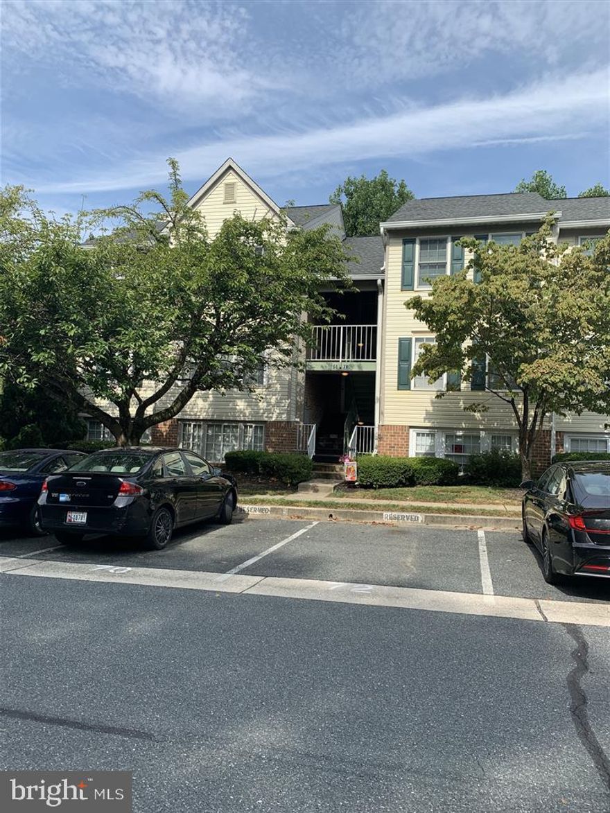 WELCOME HOME TO THIS FRESHLY PAINTED BRIGHT AND SPACIOUS TOP LEVEL 2 BEDROOM 2 BATH CONDOMINIUM IN THE DESIRABLE COMMUNITY OF RED FOX FARMS THAT IS
CONVENIENTLY NESTLED UP TO THE HIKING AND BIKING TRAILS AT GUNPOWDER STATE PARK 
The living area features an open floor plan with vaulted ceilings, lament flooring, gas fireplace, skylights, and plenty of windows allowing in an abundance of natural light 
The kitchen has white cabinets, plenty of counterspace, pantry, and breakfest bar.
Enjoy your morning coffee in serenity on the quaint private balcony w/storage that faces a wooded area
The primary bedroom has an ENSUITE BATH w/ dual closets, carpet, and plenty of natural light.
The second room can be used as a guest bedroom or office.
There is a second hall bath and separate laundry room with W/D hookups.
Privately tucked away from the hustle and bustle yet minutes to 
RT 1, 695, 95, shopping, dining, entertainment, and recreation.