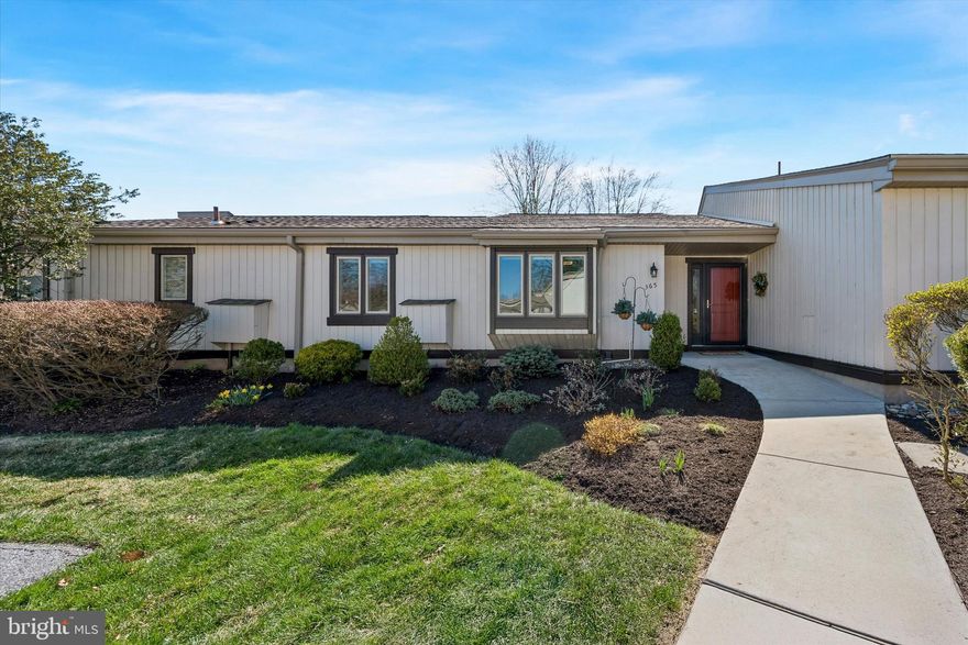 Welcome to 365 Devon Way, a beautifully updated home nestled in the highly sought-after community of Hershey’s Mill—set across 800 acres of scenic, park-like surroundings.

This meticulously maintained residence has been thoughtfully upgraded within the last five years, offering modern comfort, style, and peace of mind throughout.

Inside, you’ll find stunning wood floors flowing through most of the home creating a warm and cohesive feel. The updated kitchen is a standout, featuring refreshed cabinetry, granite countertops, and newer appliances—perfect for both everyday living and entertaining. Additional interior improvements include updated bathrooms, a new front door, replacement Marvin windows (excluding the sunroom and one kitchen window), and an upgraded electrical system complete with new ceiling fans.

Major mechanical systems have also been addressed, including a Bradford White water heater and a Lennox HVAC system, ensuring efficiency and reliability. The home is further enhanced by a new interior security system, along with updated fire and carbon monoxide detectors. A sump pump and Drylock-protected crawl/storage space add another layer of practicality and protection.

On the exterior, recent upgrades include new roofs, gutters, and sidewalks—providing both curb appeal and long-term value.

Living in Hershey’s Mill means enjoying a truly maintenance-free lifestyle, with HOA coverage that includes water, sewer, cable, internet, and 24/7 gated security with a guarded entrance.

The community amenities are exceptional, offering over 5 miles of walking trails, a woodshop, swimming pool, tennis and pickleball courts, shuffleboard, a community center, pet park, community gardens, and even free summer concerts—creating a vibrant and active environment right outside your door.

This is more than just a home—it’s a lifestyle upgrade in one of Chester County’s premier communities.