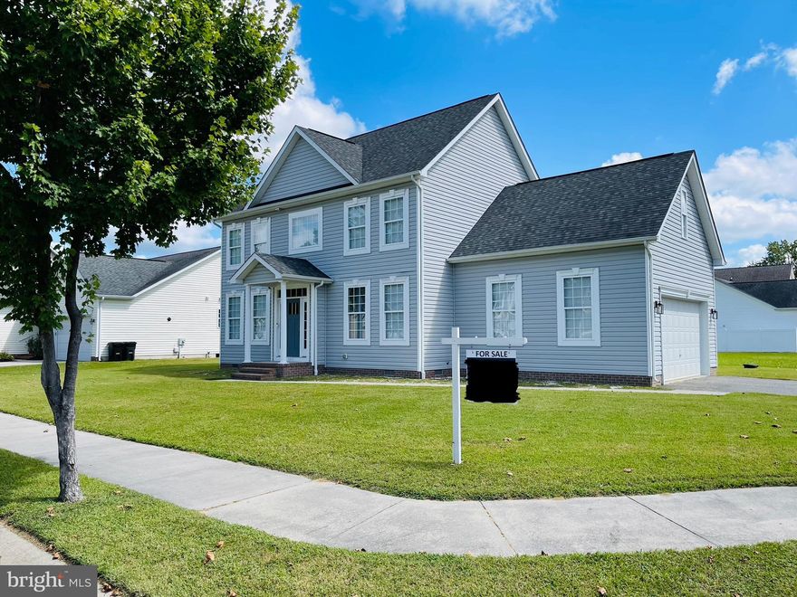 Welcome to 1111 Trice Meadows Circle in Denton, MD! PRICE REDUCED
<br><br>
This charming 4-bedroom, 2-bath detached single-family home offers comfort, style, and convenience in the sought-after Trice Meadows community. Featuring an open and inviting floor plan, this home is perfect for both everyday living and entertaining.
The spacious living room flows seamlessly into a modern kitchen, complete with ample cabinetry and counter space. The primary suite provides a private retreat with an en-suite bath, while three additional bedrooms offer plenty of space for family, guests, or a home office.
Enjoy outdoor living with a backyard perfect for gatherings, gardening, or simply relaxing. An attached garage and driveway provide convenient parking and storage.
Located just minutes from downtown Denton, shopping, dining, and local schools, this home combines small-town charm with easy access to major routes for commuting.
Don’t miss the opportunity to make 1111 Trice Meadows Circle your next home!