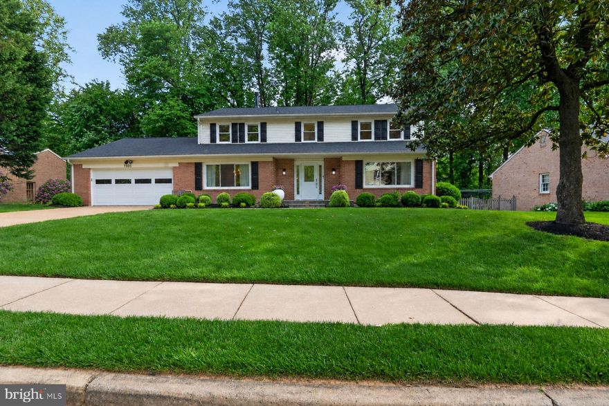 Nothing left to do but move in and enjoy the summer on your gorgeous deck!  This beautiful property  has been completely renovated to create an  Open floor plan which exudes light and space.   The improvements are throughout the house even the ones you cannot see! The Owner has installed all new baths, a new kitchen with abundant cabinetry and butler's pantry, beverage refrigerator, whole house generator and very large new TREX deck.  Recently replaced HVAC systems, air ducts are cleaned annually, there is a new roof, new garage door, new washer and dryer on the main level.   There is gorgeous stone fireplace  which takes up the entire wall and is the centerpiece in the family room. The owners have expanded a window in the lower level to create a full legal bedroom  and full bath making this home  5 bedrooms  with 3 full baths. The fully finished lower level has a gym and playroom with built-in shelving. There is no HOA. The list go on and on!
The very green yard has been meticulously maintained by a lawn service company.  The backyard  is fully fenced and newly stained.  The play gym in the back yard will convey if buyer would like it!  Fantastic location 10 minutes to Tysons Corner and walking to METRO.
Seller requests a 60 day post-settlement occupancy if possible.  PLEASE SEE LONG LIST OF IMPROVEMENTS IN DOCUMENTS.