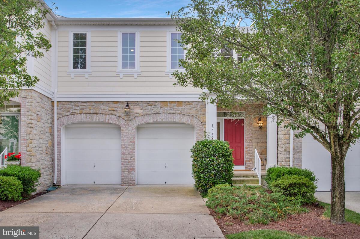 Come see this stunning villa in the ACTIVE ADULT community of Snowden Overlook. The main level features engineered hardwood floors, a gas fireplace, vaulted ceilings that allow for tons of natural light and a 2 car garage. The kitchen has granite countertops, an island, under cabinet lighting, and a cozy dining nook. The main floor also has a laundry closet, a primary bedroom complete with en suite and walk-in closet, and 2 walkouts to a large composite deck that backs to woods. On the upper level, you’ll find another primary bedroom with en suite, third bedroom with two walk-in closets, another full bath, and a loft. On the lower level, you’ll find a huge recreation room, with built-in bar, and a bonus room that can be used as a media room, craft room, workshop, or fourth bedroom. There’s also a fourth full bath, and walk out to a small patio under the deck. Snowden Overlook is a very active adult community, with a swimming pool, gated guard house man from 8 PM to 5 AM, and a clubhouse that is staffed full-time and features a gorgeous living room, peaceful patio, small library, and a fitness center. The neighborhood is conveniently located close to shopping, restaurants, medical facilities, BWI International Airport, and all major commuter routes. Don’t miss this fabulous villa in a great community.