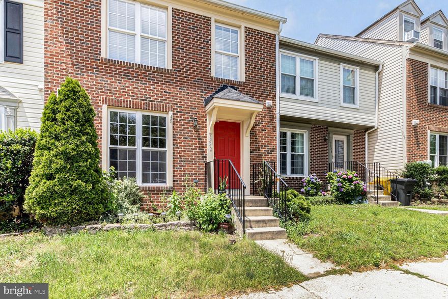 Beautiful brick-front townhome in a highly desirable neighborhood! Three bedrooms and one bathroom on the upper level, a kitchen, a living room, and a half bath on the main level, and a family room, a study room, and a full bath in the basement. A sliding door on the main level leads to a wooden deck that would be great for a cookout. The house is very well kept by the owner-occupant. The neighborhood has a playground and a dog park. Only a few minutes away from Fort Meade and Route 100.