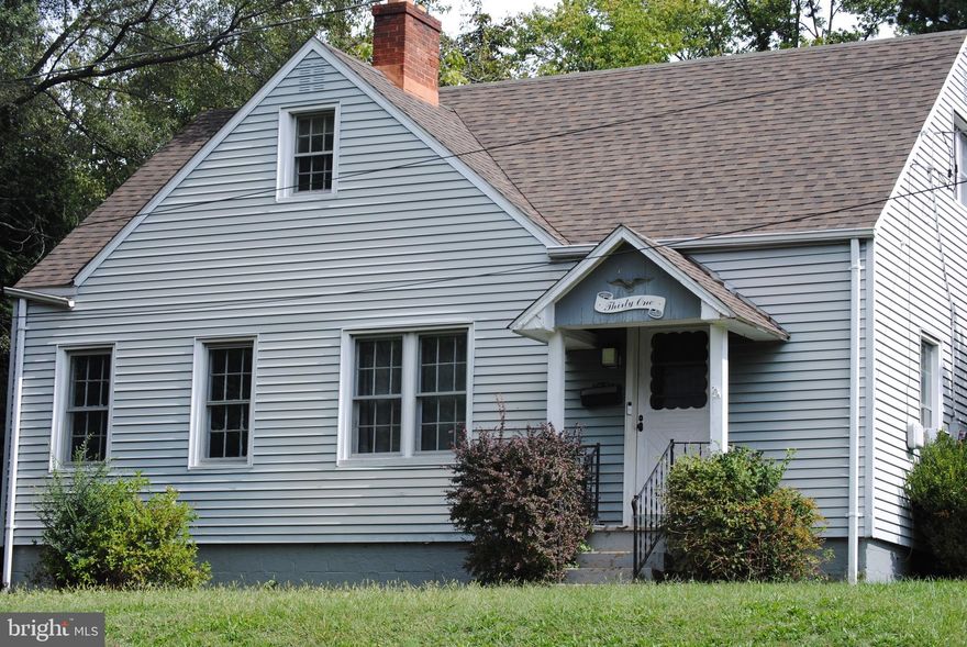 Located in the heart of Front Royal and convenient to main street, schools and shopping, this 4 bedroom 1 bath Cape Cod is being sold (as-is) Its has a newer roof and a new oil tank. It is going to need some work done...... As always I recommend getting a Home Inspection, but it is for informational purposes only.  Professional photos will be added soon.