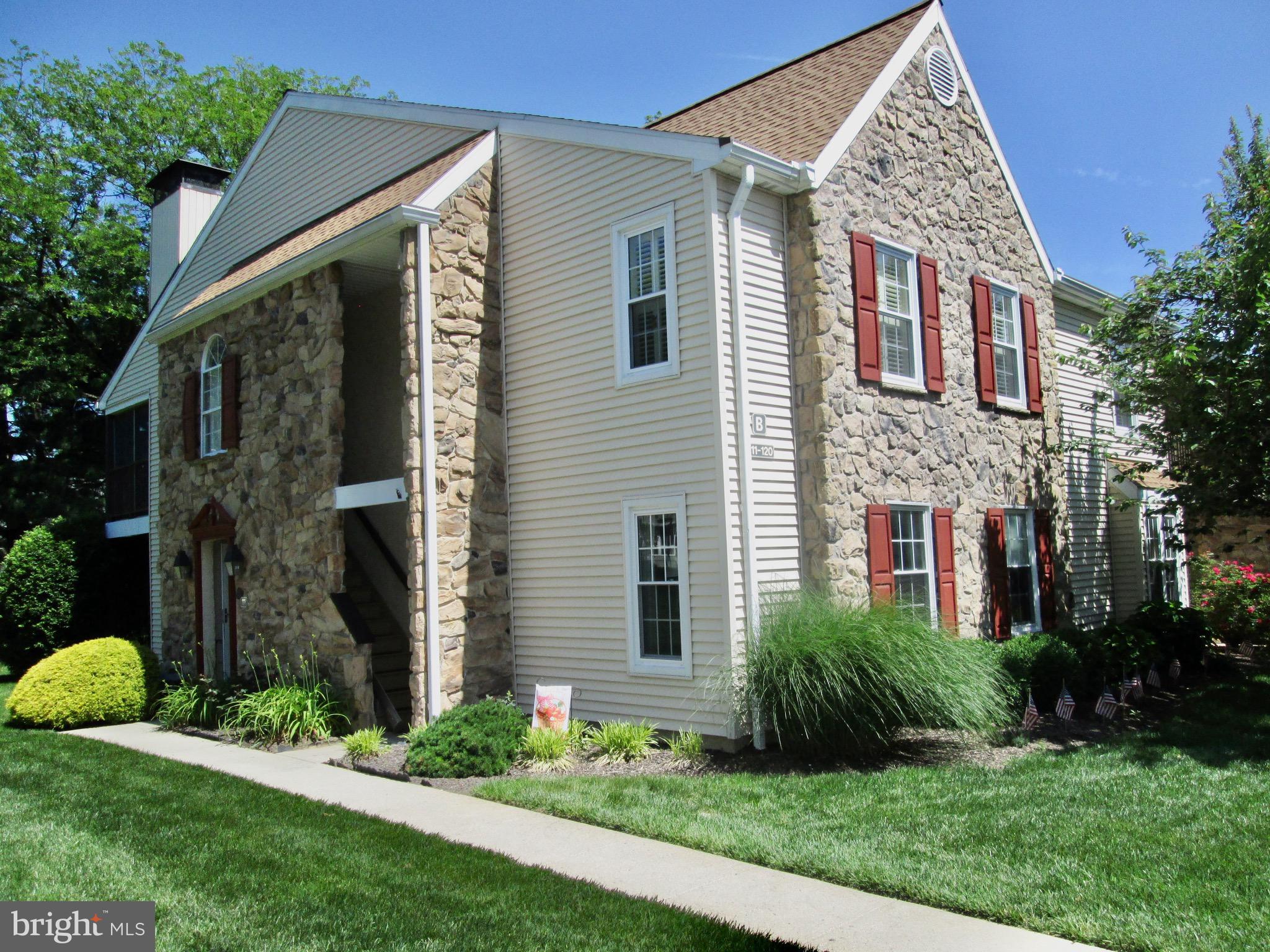 Sell your snow shovel, lawn mower and ladders and enjoy condo living at its best in this 3-bedroom, 2 full bath 2nd floor unit in the ever popular Valley Green Circle Community in Wyomissing borough. You will notice the pride of ownership abounding as you enter the spacious 20’ long living room with fireplace and slider which leads out to the 14’ X 7’ screened in balcony/porch. The unit also boasts a totally remodeled 27 handle kitchen with Corian countertops and all new stainless steel appliances. The kitchen leads to a formal dining room with double windows allowing the natural light to flood the room. A primary bedroom suite with a walk-in closet and full bath with walk-in shower, two more bedrooms, a second full bath and laundry/utility room round out this charming unit. The working chair lift to the entry door can stay or be removed, buyer’s choice. The sale is contingent on the seller finding suitable housing. Offer Deadline set for Monday June 9th at noon.