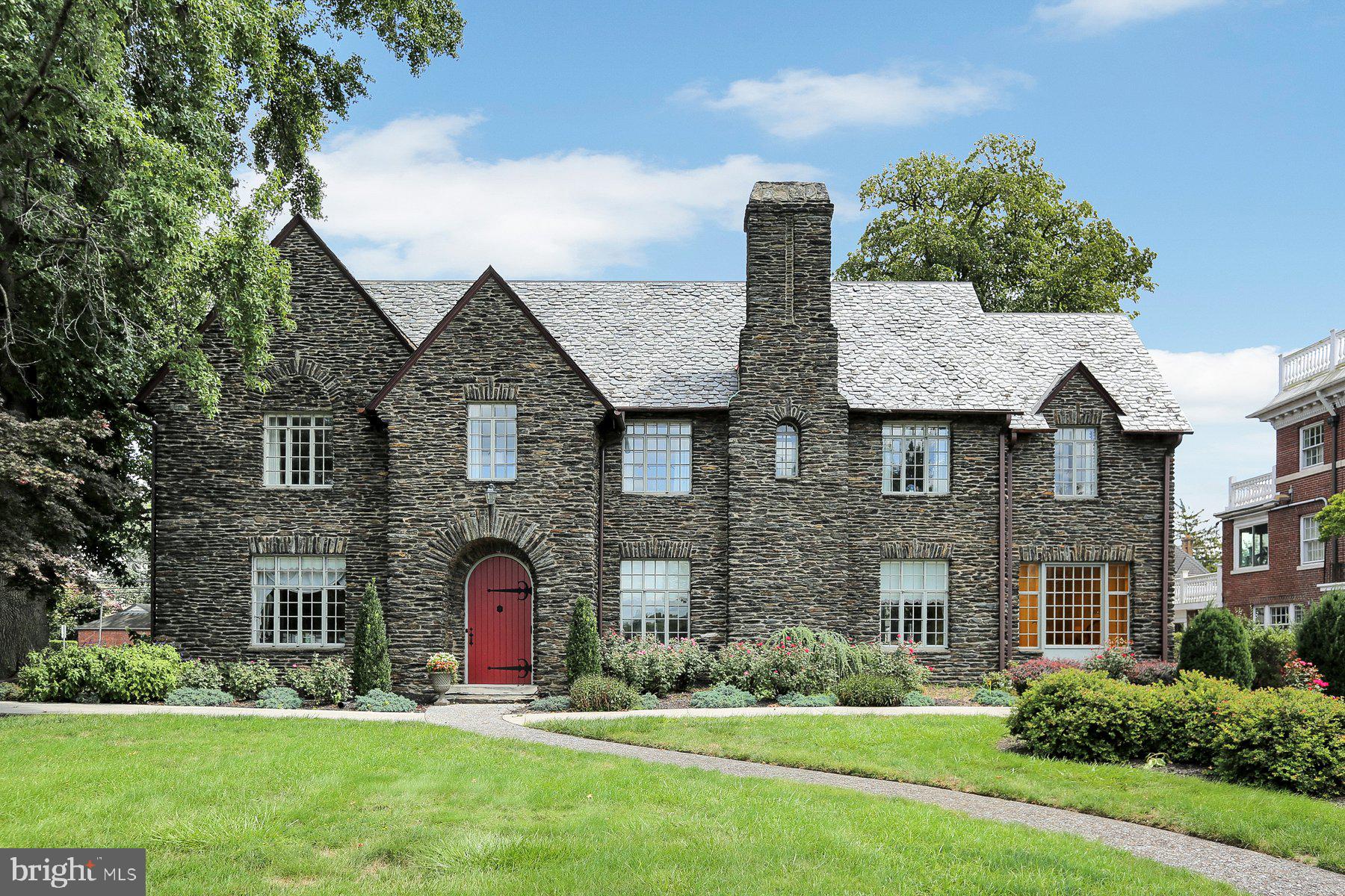 GRAND is the word that comes to mind to describe this historic, stone, riverfront mansion in Harrisburg City! The Ledgestone Mansion is a Tudor Revival built in 1916, boasts 8,000+ square feet and sits above the flood plain along Harrisburg’s scenic Susquehanna Riverfront. From the minute one walks up to the enormous front door, enters the stately foyer, and takes in the curving staircase, it’s like stepping back in time. The property has been beautifully restored by the previous owners to preserve its character and charm but offers modern utility and comforts. The mansion’s namesake stonework is as beautiful as it is enchanting and continues throughout the stunning back courtyard, balcony and fountain which provides a private escape for relaxing and entertaining. Inside you will find 7 bedrooms, 5 full baths, 3 half baths, a formal dining room, wood-paneled library, huge living room and sunroom, and multiple fireplaces. Connected to the back of the mansion is a glass enclosed large gathering/event space…but if you’d prefer a place to swim…just remove the floor to reveal your very own indoor pool! Currently being operated as a Bed and Breakfast, this unique and one-of-a-kind Harrisburg City property would make a most spectacular home to live, love and celebrate life in for generations!