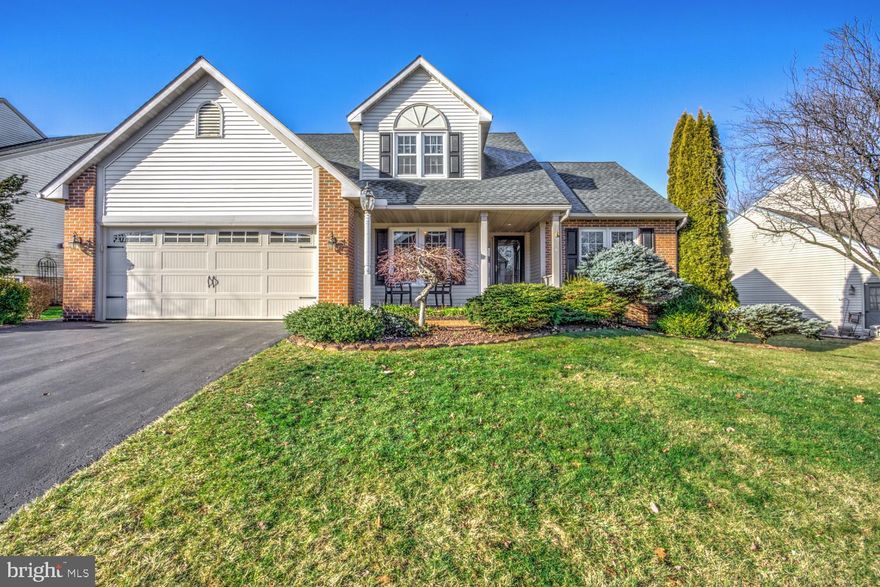 Rare opportunity to own a home in Ridgeview Estates!  This beautiful home offers a 1st floor master suite, 2 story great room, updated kitchen, finished family room in lower level & a gorgeous sunroom!!   Quality built  home by Garman Builders with recent upgrades including  windows & roof!    Enjoy entertaining in the sunroom & patio area.  This neighborhood has direct access to the public pool, the Reamstown park & walking distance to the elementary school.  Not to mention the easy access to major highways.    Homes in this neighborhood do not come on the market often!!  Don't miss this one!  Showings begin Friday 2/9 after 12pm
