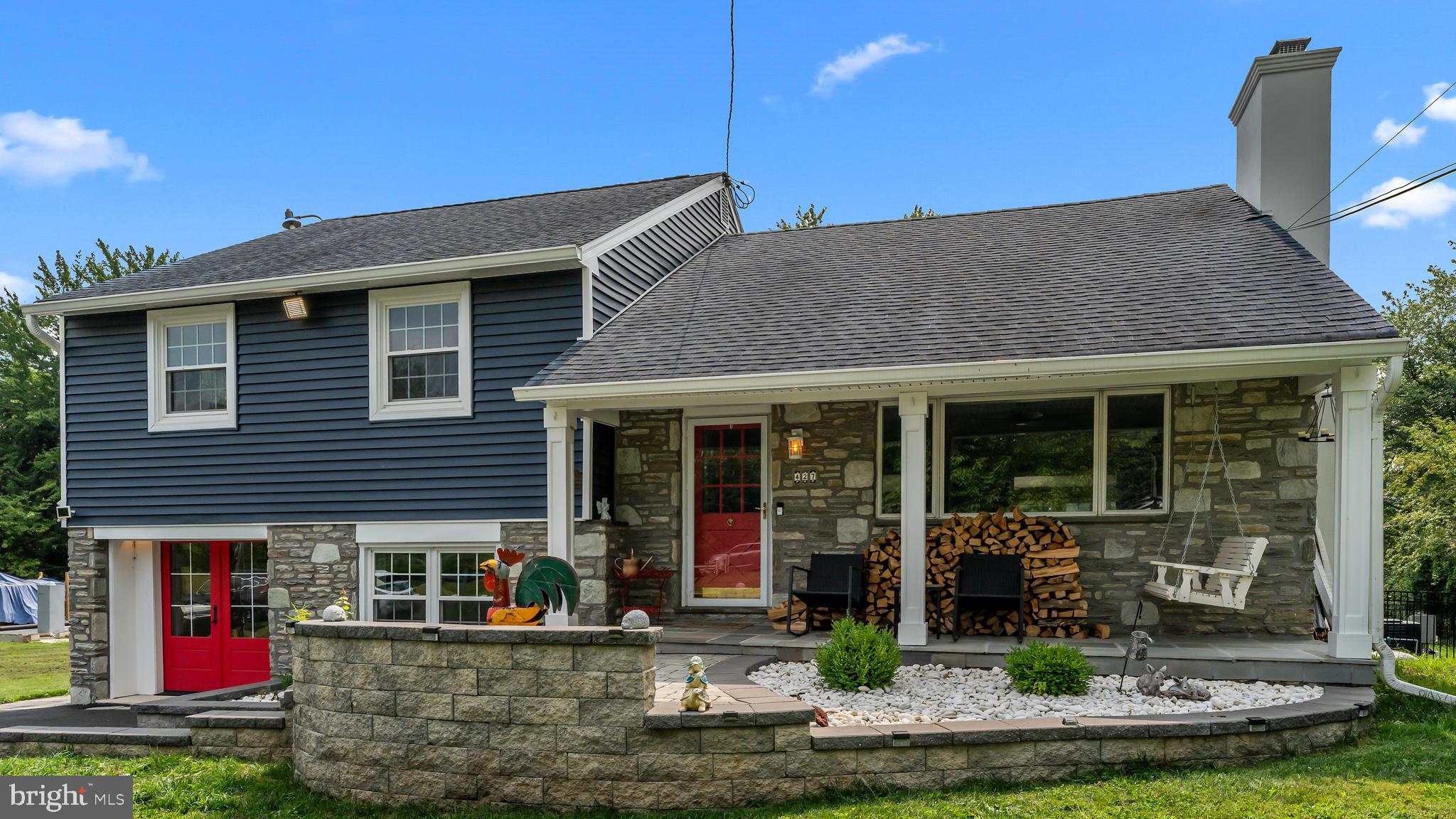 From the moment you pull up to this beautifully updated home, you’ll feel the care and investment in every inch. The stone-accented front porch and newer 2022 siding set the tone, leading into a warm, inviting home where modern upgrades meet classic character.
The heart of the home is the newly updated gourmet kitchen—a true centerpiece with a massive island, farmhouse sink, five burner cooktop, double electric wall ovens, stainless dishwasher, and LG French-door fridge with water/ice. Sunlight pours into the adjoining enclosed Florida room, perfect for morning coffee or watching the pool in the afternoon. The main level features rich hardwoods and a cozy living room anchored by a wood-burning fireplace.
Downstairs offers flexible living space for a game room, media lounge, or home office plus a convenient half bath. The laundry room features radiant heated floors (2023). Upstairs, four bedrooms and three full baths give everyone room to breathe, with thoughtful touches throughout.
Step outside and you’ll see why this backyard is built for gatherings: a 2023 composite deck with aluminum railings & under-rail lighting overlooks the concrete, saltwater in-ground pool (8 ft, propane-heated).
Comfort is covered year-round with two high-efficiency heat-pump systems (installed 2021; serviced 2024), supplemented by radiant heat and the fire place. Solar panels help offset electric costs, while the private well means no water bill and public sewer with ejector pump keeps things easy. Two chimneys (cleaned 2023).
Major updates: Kitchen ’22; Siding ’22; Windows ’22; Recessed lighting ’21; 2-zone HVAC ’21 (serviced ’24); Laundry rm + radiant ’23; Florida rm radiant ’24; Composite deck ’23; Chimneys cleaned ’23. Pool in good condition. Appliances as shown.
Utilities: Heat = Heat pump w/ electric backup (2 zones) + radiant + wood; Hot water = electric; Propane for pool heater & range; Solar.