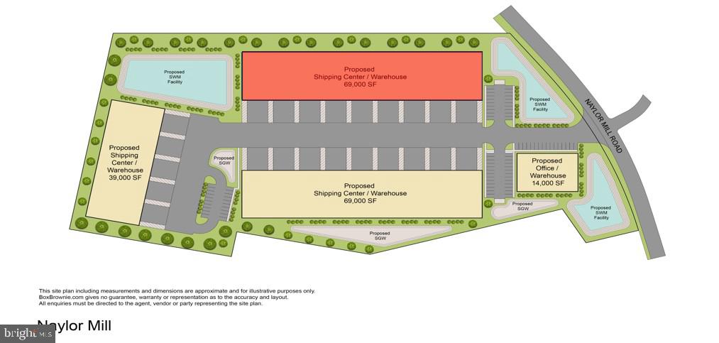 This +/- proposed 69,000 SF build-to-suit, flex warehouse space is available on Naylor Mill Rd, accessible from both Route 13 and the Route 50 bypass. Totaling +/- 14 acres with up to 190,000 SF available, this property can accommodate a variety of uses including large industrial, manufacturing, and flex warehouse. The site is located within the Wicomico County Enterprise Zone. Site amenities include access to Natural Gas infrastructure and city water and sewer.