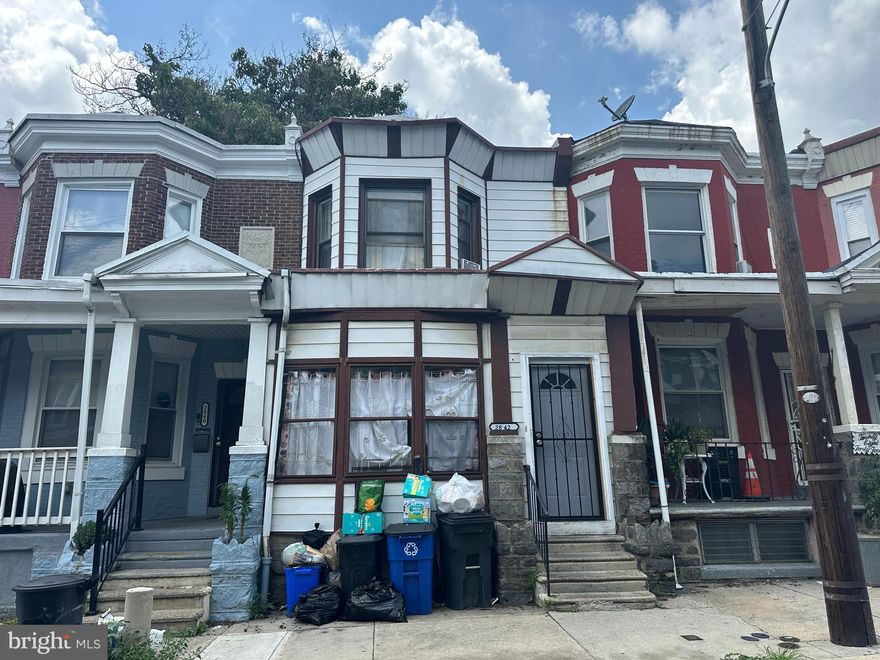 Charming 3 Bed Starter Home in Emerging Allegheny West (19132)
2842 N Bailey St, Philadelphia, PA 19132 — A tremendous opportunity for first time buyers or investors seeking value and upside in a neighborhood on the move.
Key Features:

•