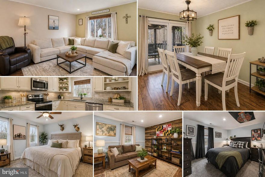 Welcome home to this charming and character-filled property that blends warmth, personality, and everyday functionality. From the moment you arrive, the eye-catching exterior with its rich green façade, mature landscaping, and inviting walkway creates a welcoming first impression full of curb appeal.

Inside, you’ll find a cozy and comfortable living space perfect for relaxing or gathering. The spacious living room features abundant natural light, enough space for a large sectional for entertaining, and a warm, inviting feel that makes it easy to settle right in.

The kitchen offers a unique and functional layout with ample cabinetry, open shelving for display, and plenty of counter space for cooking and hosting. Stainless steel appliances and distinctive finishes add character, while the layout maximizes storage and usability.

Throughout the home, you’ll notice thoughtful touches, charming details, and spaces that feel both lived-in and loved. Whether you’re enjoying a quiet night in or hosting friends and family, this home offers a welcoming environment inside and out.

Perfect for buyers looking for something with personality and potential, this property is ready for its next chapter.