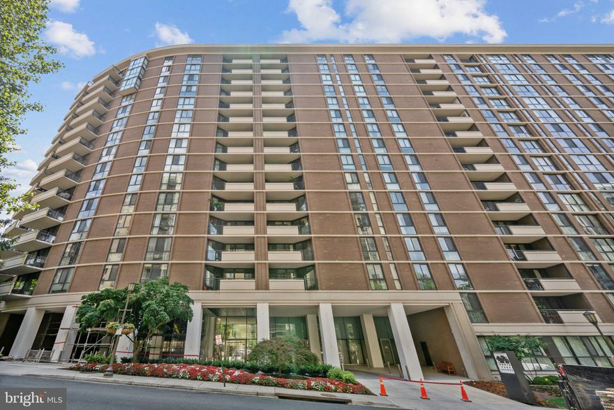 his charming and light filled 11th floor 1BR 820 square foot unit is perfectly situated in the heart of Friendship Heights. The $2,450 monthly rent is inclusive of all amenities outside of cable/internet (the building is wired for Fios). Additionally the unit comes with one indoor/covered parking spot and the tenant has access to a 24-hr concierge, outdoor pool, library, fitness center, sauna, party room, and a regularly scheduled shuttle takes residents to the Friendship Heights Metro station and surrounding Friendship Heights shopping area.The unit itself has central heating and cooling and has a recently remodeled bathroom (equipped with a thermostatic shower) and kitchen including all new appliances (refrigerator, in unit washer/dryer, oven, microwave, dishwasher). The apartment also has an east facing balcony which provides views over friendship heights and great morning sun. Residents have access to numerous restaurants, bars, and shopping just seconds away, including Capital Grille, Lia's, Maggiano's, Clyde’s, Joy, The Heights, The Hunters Hound, Bloomingdale’s, Sephora, and much more! A mile in either direction you hit downtown Bethesda or Tenleytown. An absolute dream location!