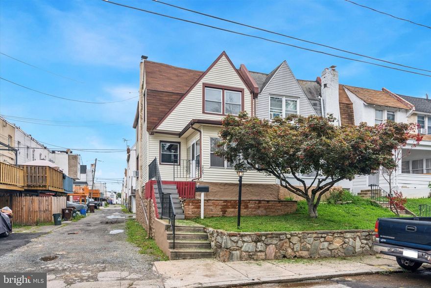 ***OPEN HOUSE 7/28 CANCELLED***Welcome to 223 Wabash Ave, a beautifully renovated end-of-row townhouse in the highly desirable community of Lansdowne. As you enter the home, you'll find a large, fully enclosed front porch, offering an extra living space ideal for relaxing with morning coffee or entertaining guests. The spacious living room is adorned with brand new luxury vinyl plank flooring and a fireplace. Move to the rear kitchen, which includes a bright dining area and breakfast bar, and features golden shaker cabinetry, stainless steel appliances, a custom backsplash, granite countertops, and access to a beautiful back deck, perfect for summer BBQs. Upstairs, you'll find three spacious bedrooms with luxury vinyl plank flooring, built-in closets, ceiling fans, and shared access to a fully renovated bathroom with a tub-shower combo, tile surround, and vanity. Replacement windows flood the home with natural light. The finished basement features an additional room that can be used as a bedroom, office, or recreational space. The laundry room, complete with a washer and dryer, is also located here, along with another full bathroom with a stall shower. Off-street parking with a garage provides added convenience. Situated in a prime location, this home offers easy access to shopping, dining, parks, and top-rated schools. Commuting is easy with nearby highways and public transportation options, making this an ideal home for those seeking both convenience and tranquility. Don't miss the opportunity to make 223 Wabash Ave your new home. Schedule a showing today!