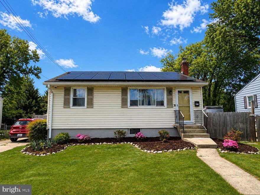 4Br 2Ba 2 Kitchens Berwyn Heights Gem. 2 miles from UMD. A community full of charm and a true hometown feel. Come see why neighbors love to call it home! Remodeled Main Level Kitchen,  Gas Furnace, HWH and Central AC replaced in 2020.  Finished Basement with income potential. WaterSoft Whole house treatment system.  Detached Workshop/Storage Building w/220 electric. Solar Panels are on-grid, paid for in full, and convey with the property.  Smart Switches and dimmers throughout, controlled by an App., Recessed lighting, Hardwood, Ceramic, and  LVP Flooring, W/D,  Fenced yard w/double gate.  Playground, elementary school, and local shops nearby. Convenient access to Metro Green Line, upcoming Purple Line, & UMD shuttle. Close to all the exciting new amenities along Rte 1, incl Whole Foods, Lidl, plus easy access to Lake Artemesia Natural Area/Park, bike trails to DC, and more.