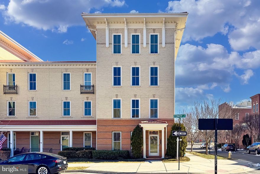 Agents:  Please Note, Seller will review all contracts  Friday at 1:00 PM, please email all contracts to Sheila.adams@longandfoster.com   Please look at Document items that convey and not convey with the home.
Stunning Corner Townhouse/Condo in Beautiful Potomac Yard  -  Located in the heart of Potomac Yard, this rarely available renovated corner TH/Condo offers the perfect blend of modern luxury, thoughtful design and unbeatable location, three spacious bedrooms, 21/2 Baths, and abundant natural light, this two-level home is designed for both comfort and style.  Large Windows throughout provide serene view of Conoy Park, creating a bright and inviting place to live.
At the heart of the home is the exquisite Gourmet Kitchen, a dream for any culinary enthusiast.  Recently renovated, it features Calacatta Laza Quartz Countertops, a Marble Herrinbone Backspash, a new dishwasher (2024), a hood over the stove, and a extra large pantry.  Thoughtfully designed for both elegance and functionality, this space is perfect for entertaining or enjoying a quiet night in.
Upstairs, the primary bedroom serves as a peaceful retreat, enhanced by a custom shiplap accent wall that adds warmth and character, accompanied by a large custom closet and en-suite Balcony.  The spa-like Hall Bathroom, fully remodeled in 2022, offers a soaking tub, custom large vanity with Quartz countertops, Marble shower tile and designer finishes straight out of a magazine.  Two additional bedrooms have been beautifully updated with custom board and batten and picture frame molding, creating a versatile and inviting atmosphere for guests, or a home office.  The custom-built laundry room, also renovated in 2022, includes a newer washer and dryer, marble mosaic backsplash, ample cabinet storage , and high-end finishes that elevate the space.
This home is as practical as it is beautiful, featuring Brand-New Mirage Hattie Oak Engineered Hardwood Floors (2024), modern light fixtures, and a new Hot Water Heater (2025).  The attached one -car garage, with additional driveway space for convenience.
Beyond the home itself, the location is unparalleled.  Just seconds away you will find a fantastic neighborhood park, it's also minutes to Del Ray's vibrant shops, restaurants, and the beloved Saturday Farmers Market. The new Oakville Triangle development offers exciting new dining and retail options just minutes away, while the Potomac Yard  provides miles of scenic trails, along with a one-of-a-kind playground for one and all to enjoy.  Commuters will love the easy access to the new Potomac Yard Metro Station and proximity to Reagan National Airport (DCA) making travel a breeze.
With its high-end upgrades, custom features, and prime location, this home is a rare opportunity in Alexandria's thriving real estate market.  Offered at $964,999, this is a must-see for those seeking the perfect blend of custom luxury and convenience.