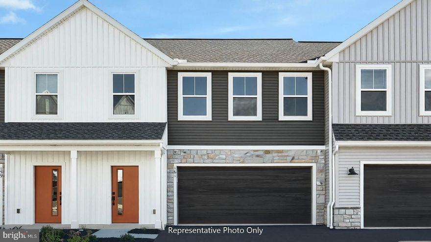 This 2-story townhome includes a 2-car garage, a 10ft basement with outdoor access, and durable vinyl plank flooring throughout the first floor. The kitchen features stainless steel appliances, quartz countertops, and a large center island. Across from the kitchen is a spacious family room with an ample amount of natural light and a dining area that provides access to the rear deck offering stunning views! The 2nd floor boasts an owner’s suite with an expansive closet and a private bathroom, 2 additional bedrooms, a full bathroom, and a convenient laundry room.