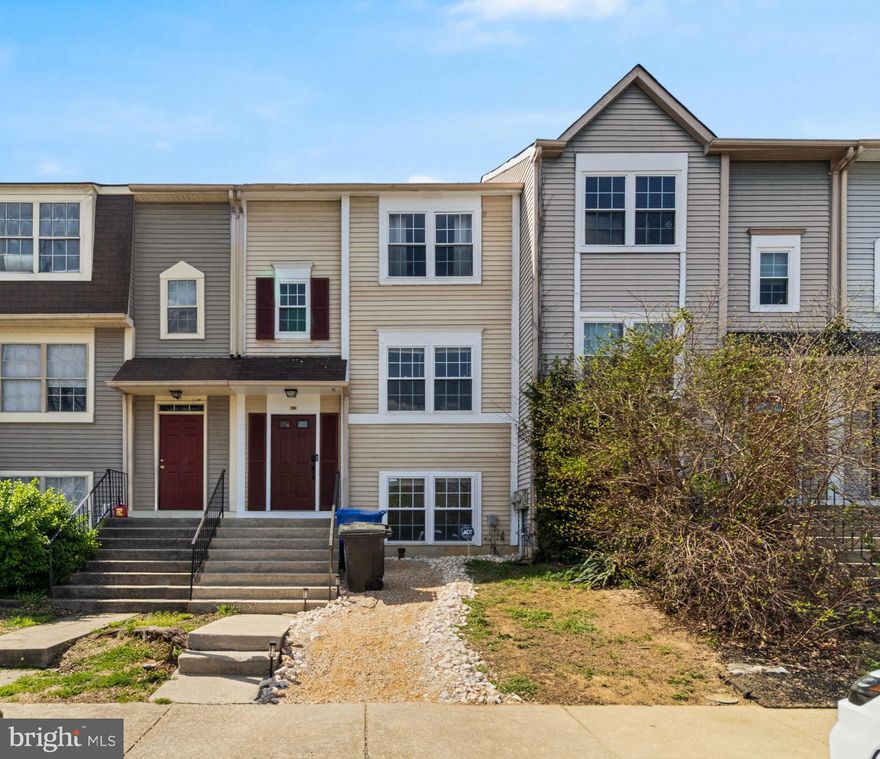 The Town of Indian Head presents this fully finished three-level townhome featuring a newly remodeled kitchen with updated cabinetry, quartz countertops, and energy-efficient stainless steel appliances. The kitchen also includes app-controlled appliance smart features, including an **EcoBee system for energy efficiency thermostats in every room for modern  convenience.  Plenty of space for an eat-in kitchen, plus a separate dining area flowing into a spacious living room with a convenient half bath.

The upper level offers three bedrooms and a fully updated full bath, while the lower level includes LVP flooring, a 4th bedroom, remodeled full bath, and large utility room with new washer/dryer. Additional highlights include a recreation room, patio with vinyl privacy fence, newer HVAC, high-efficiency water heater, updated plumbing, painting and other thoughtful updates throughout.
Enjoy easy access to Indian Head Base, DC, and Virginia, as well as nearby shopping and schools. This home combines modern amenities, functionality, and convenience for the perfect turnkey lifestyle.