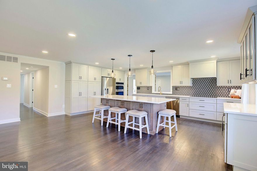 ***  Newly remodeled home in the sought after community of Hampton Village***
Spacious  4 Bedrooms and 3 Full bath rancher ,   First floor family room,  Full walk out basement  with huge recreation room,  private bedroom and bath with walk in closet,  The kitchen is well equipped with an island that is 9'x5' , convection oven/microwave , wine/coffee bar with dual zone fridge , 5 burner cooktop with exterior venting for the range hood  .    Oversized 2 car garage just one of the many great features of this home !