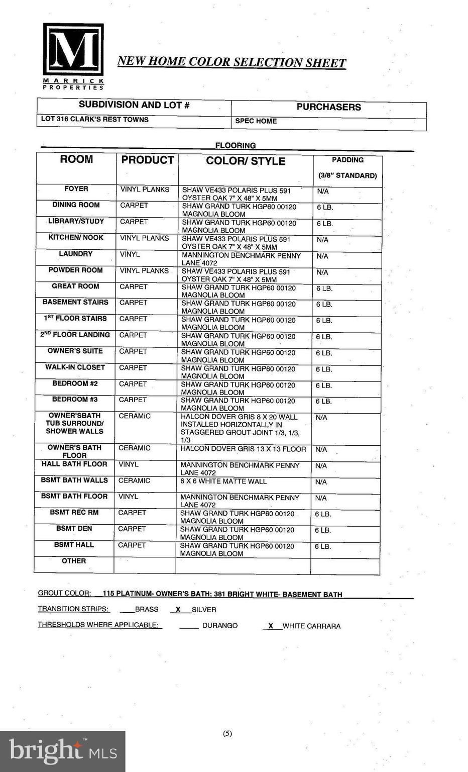 CLARK'S REST - Residential