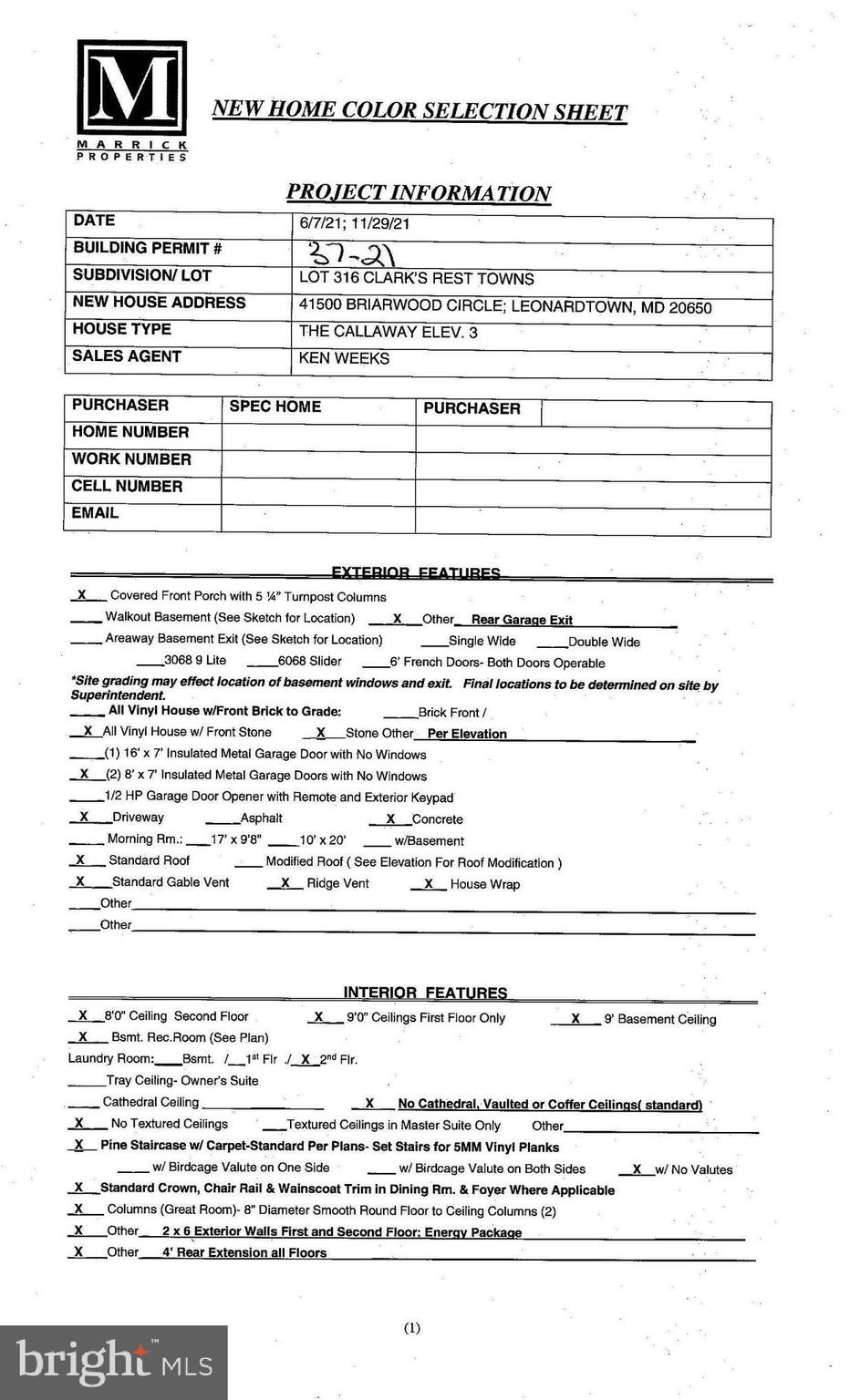 CLARK'S REST - Residential