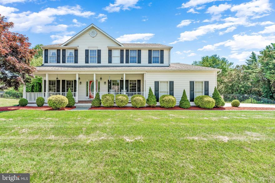 This beautiful move-in ready 4 bedroom, 3.5 bath home is perfect for entertaining and boasts nearly 4,000 sqft. Sitting on over 2 acres with a two-car attached garage and a secondary driveway, there is plenty of room to store all of your vehicles and toys! The backyard oasis is fully fenced and features an in-ground salt-water pool with a large deck and a patio for entertaining. Once inside, you’ll find hardwood floors on most of the main level. There is a large eat-in kitchen with updated appliances, formal dining and living rooms, an office, half bath, and a large family room with a gas fireplace. Upstairs you will find three guest bedrooms, a guest bath, and a large owner’s suite with an oversized bath and two walk-in closets. In the basement you’ll find the perfect area for entertaining with a large built-in wet bar and a pool table that conveys. Downstairs you will also find the third full bath. HVAC is 5 years old. Minutes to the water, a short distance to Annapolis, and less than an hour to downtown Washington, D.C. and Baltimore, this home is the perfect commuter home and a respite from busy city life! NO HOA and a one-year home warranty included!