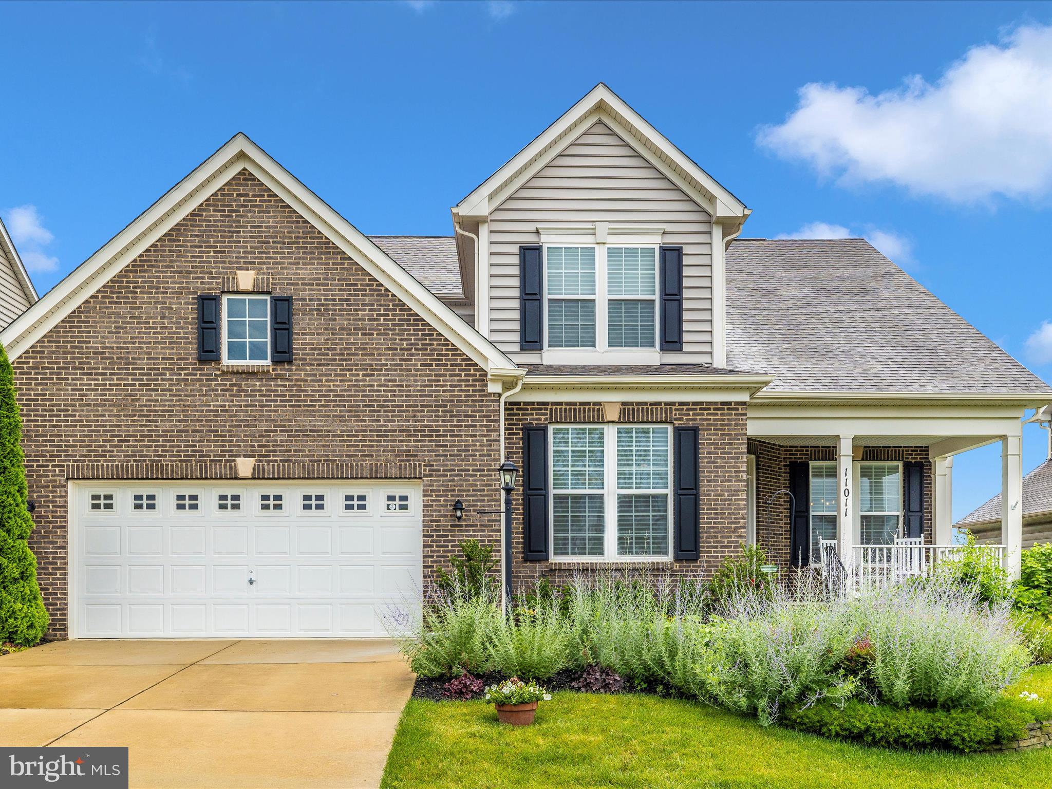 Welcome to 11011 Tinder Box Way, Monrovia, MD. Located in the highly desirable Landsdale community, this upgraded beauty combines timeless elegance with modern luxury. Built by Lennar, every detail reflects quality craftsmanship and thoughtful design. From the moment you arrive, you’ll be impressed by the professional landscaping and inviting front porch—a perfect spot for your morning coffee. Entering the home, you will find a private office and a lovely dining room. Next comes the heart of the home, the kitchen… boasting a 14-foot island, quartzite countertops, stainless steel appliances, gas cooktop, double ovens, and an abundance of cabinetry. The large breakfast area and cozy family room with gas fireplace create a seamless space for everyday living and entertaining.
There is a 1st floor primary suite, spacious and serene with deck access, a large walk-in closet featuring a custom Elfa organizer system, and a spa-inspired ensuite bath with frameless glass shower, tile floors, and quartz double vanity. And, the convenient main-level laundry room includes a utility sink, upgraded washer and dryer, and storage cabinetry.
Looking for outdoor living? A massive deck off the kitchen and primary bedroom is great for gatherings or relaxing evenings. And there is a huge hardscape patio below!
The upper level of the home includes a secondary primary suite including a private ensuite bathroom—ideal for guests, in-laws, or multigenerational living. There are two additional bedrooms with a shared full bath ensuring ample space for family or visitors.
The walk out lower level is 2000+ square feet of unfinished space ready for your personal touch—ideal for a rec room, gym, or home theater. The home is finished off with a 2-car garage plus ample street parking. All located in the desirable community of Landsdale, close to commuter routes, shopping and dining. The Landsdale amenities include a community center, a resort style community pool and splash zone, playgrounds, sports fields, tennis courts, open parks, hiking and biking trails and a brand new elementary school within the neighborhood opening soon! Make your appointment today!