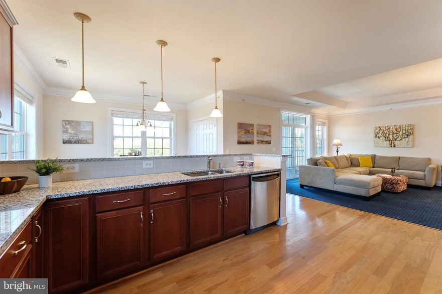 Rarely available 3 bedroom condo!  Enjoy resort-style living in this stunning top-floor corner condo with breathtaking mountain views in one of the area’s most desirable 55+ elevator communities. Enjoy the beauty of every season from your private covered balcony. The open-concept layout features a spacious living and dining area and a large kitchen with granite countertops, abundant cabinetry, breakfast bar, and eat-in space—perfect for entertaining or casual meals. The private primary suite is a true retreat with a room-sized walk-in closet, luxurious bath with dual vanities, walk-in shower, and jetted tub. Two additional bedrooms offer large closets and share a full hall bath.

Convenient elevator access connects your home directly to the private garage( #11). The vibrant community offers exceptional amenities including walking trails, clubhouse, indoor and outdoor pools, tennis courts, and optional golf memberships. It is within walking distance to shops and restaurants with easy access to Route 15 and I-66.  This is a 55+ community!