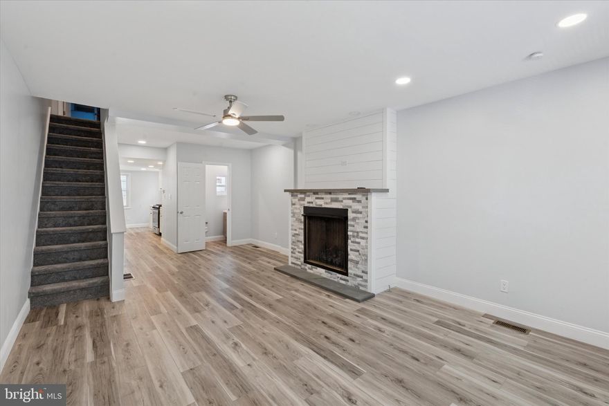 Step into modern comfort and timeless style with this beautifully renovated 2-bedroom, 1.5-bath home. From top to bottom, every detail has been thoughtfully updated, making this property completely move-in ready. The heart of the home is the cozy yet sophisticated living room, featuring a stunning gas fireplace—perfect for relaxing evenings or entertaining guests .. Warm, inviting, and efficient, this fireplace truly elevates the space. Enjoy cooking in the  kitchen, outfitted with contemporary finishes, fresh cabinetry, and modern appliances. Both bathrooms have been fully refreshed, with the spacious upper-level bath offering a convenient laundry area.. This one-of-a-kind layout offers both functionality and convenience, allowing you to tackle laundry day just steps from the bedrooms—all within a stylish, 3 piece  bath. The home is bright and inviting, illuminated by an abundance of recessed lighting (high hats) that give it a warm, welcoming glow. It’s a true reflection of the pride the owner took in creating a home that’s not only beautiful, but truly livable. Located in a friendly neighborhood with easy access to local amenities, this home combines comfort, functionality, and sleek design in one complete package.Don’t miss the opportunity to make this beautiful space your own!Seller is motivated *** all serious offers considered." ***