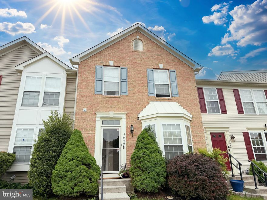 Welcome to this beautifully maintained brick-front interior townhome in the sought-after community of Hollywoods in Aberdeen. Tucked away in a quiet location, this home offers the perfect blend of comfort and convenience, just minutes from major shopping, dining, and commuter routes.  The main level features a spacious kitchen with ample cabinetry and counter space, flowing seamlessly into the bright and inviting living and dining areas—ideal for both everyday living and entertaining. Glass doors lead to a fully fenced rear yard complete with a low-maintenance composite deck and patio, creating the perfect outdoor retreat for relaxing or hosting guests. Upstairs, you’ll find three generously sized bedrooms, including a private primary suite with its own full bath. The finished lower level adds valuable living space and is perfect for a family room, home office, gym, or play area. An unfinished storage and laundry area provides excellent functionality and organization. With its desirable location, flexible floor plan, and inviting outdoor space, this move-in-ready townhome is an exceptional opportunity in one of Aberdeen’s most convenient communities.