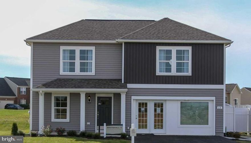 BRAND NEW CONSTRUCTION, MODEL HOME FOR SALE,  SPRING 2022 COMMUNITY CLOSEOUT! Welcome home to  The Whitehall II, A 4B, 2.5BA, 2 Car-garage open concept floorplan features 2x6 construction with walkout basement and backs up to trees for a semi private atmosphere! Morning Dove Estates features a quaint S. Berkeley location w/ sidewalks & post lamps, but minutes to I-81, 11 Miles from downtown Winchester, 12 miles to Hollywood Casino & 24 miles to Loudoun County.