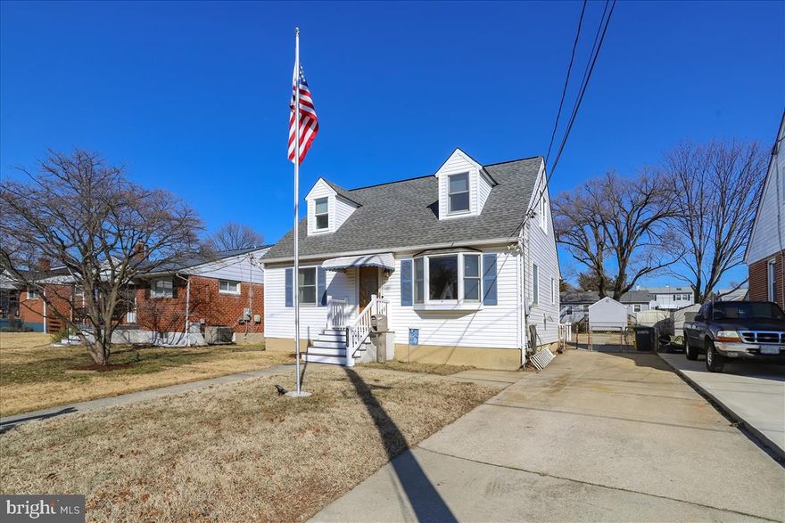 Great opportunity to live in the highly desirable community of RIVIERA BEACH. Located within walking distance of the water and Riviera Beach Community Park.  This HANDICAPPED accessible Cape Cod with a finished lower level and outside entrance can accommodate numerous livable square footage options.  Recent renovations: Hardwood throughout the first floor, kitchen and 1st floor bath renovation 2019, Roof 2016, Central AC and Furnace, Trex ramp 2020.  Chair Lift from 1st floor to basement. Second floor provides 2 spacious bedrooms with new carpet and hardwood sub flooring. Washer and Dryer located on first floor along with W/D hooks in lower level. Fenced yard, large work shed with garage door and separate electrical panel. Located close to schools, local restaurants, local shopping and easy access to major routes.