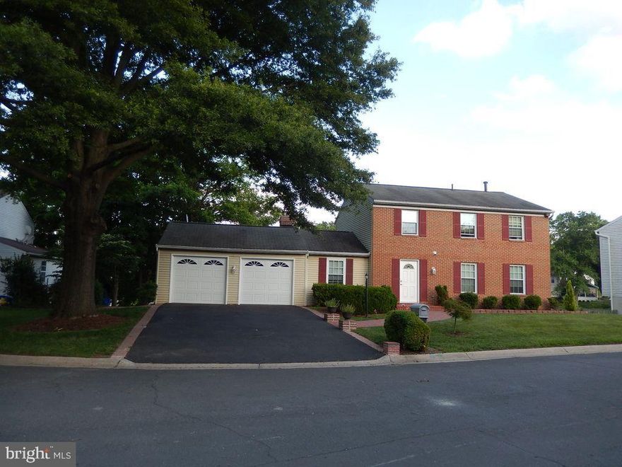 Brick front colonial, in cul-de-sac, two car attached garage, finished walkout basement. Large green open area in the back accessible from the patio of the basement and also from the deck from the family room. Deck and patio are connected with hardscape stairs. Walk to Metro, close to shopping, highways and restaurants. Available 7/15/22