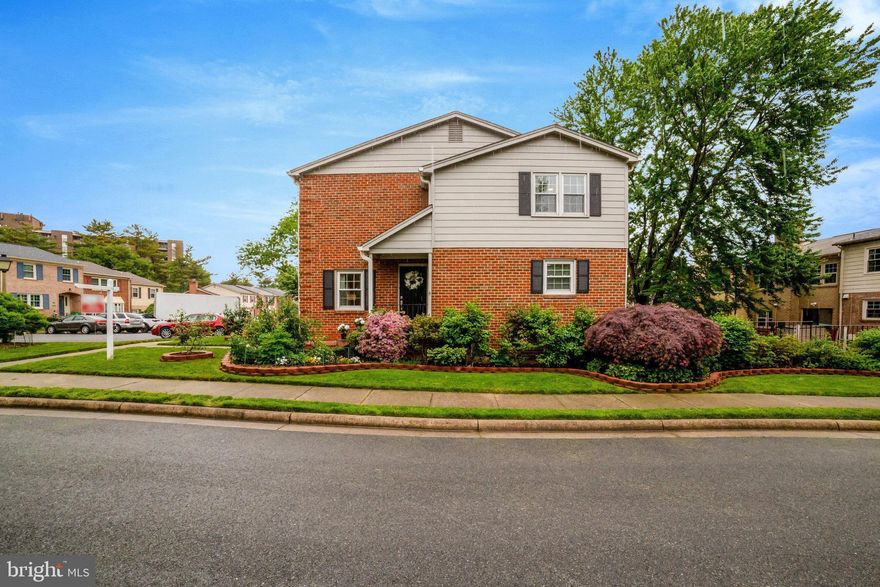 ***Offer deadline is Monday, May 12th at 7PM***
Welcome to this beautifully updated brick end-unit townhome, perfectly situated in the heart of Annandale! This move-in ready gem showcases true pride of ownership, with meticulous maintenance and tasteful upgrades throughout.  From the moment you arrive, you’ll be charmed by the inviting covered front porch and attractive curb appeal. Inside, Brazilian cherry hardwood floors grace both the main and upper levels, complemented by fresh paint, stylish new lighting, and modern mirrors (all in 2025).
The spacious kitchen is ideal for both cooking and entertaining, featuring a pantry, a handy prep sink, and a generous dining area that's perfect for gatherings. The bright, expansive living room flows seamlessly into the formal dining space—great for everyday living and special occasions. A powder room is also conveniently tucked away on this level. Upstairs, you'll find a large primary suite with dual closets and a beautifully updated en-suite bath. Two additional bedrooms and a modern hall bathroom complete the upper level—all enhanced by the rich hardwood flooring. The lower level offers even more living space with a large family room with fireplace, an additional spacious bedroom, a full bathroom, and a generous laundry/utility room (washer 2024) with extra storage. Step outside to your private, fenced-in brick patio with newly landscaped garden beds—perfect for outdoor entertaining or quiet relaxation. There are two reserved parking spots right outside your door, plus two visitor passes with ample parking!

Other key updates include: • New HVAC (2024)• Roof (2018)• New recessed lighting in lower-level family room and bedroom (2025)

Located just off Little River Turnpike, this home offers unbeatable access to I-95, I-395, and I-495, and is a short drive to Amazon HQ2, Tysons, Old Town, the Pentagon, and Downtown DC. Enjoy proximity to shops, groceries, schools, parks, and dining.

Don’t miss the opportunity to own this turnkey townhome in an unbeatable Annandale location!