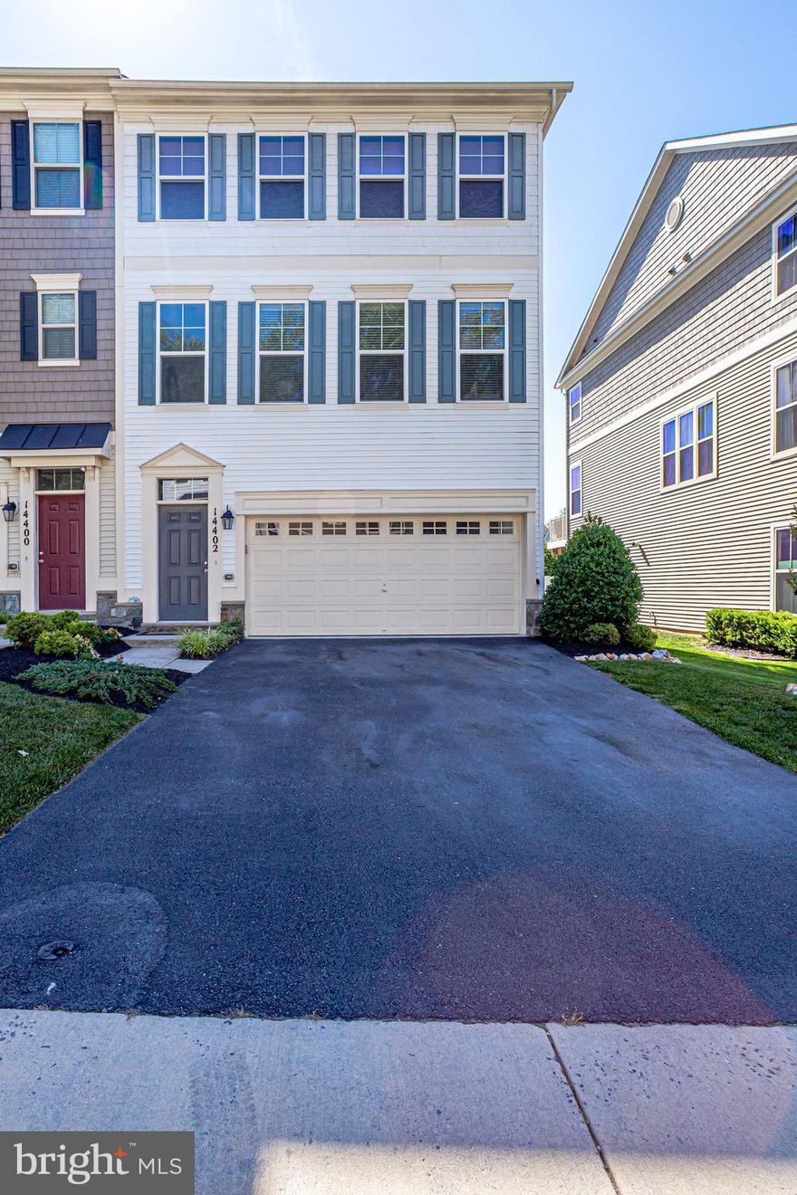 You know that indescribable feeling you get when you walk into the perfect home for you?  This is the home.
It's a large impeccably maintained 3 bedroom 3.5 bath home with stylish features .
The main level showcases a generous open floorplan with gourmet kitchen with gas cooking, a sizable granite countertop built for entertaining, beautiful custom cabinets and stainless appliances.  The sliding glass door in the kitchen opens to an oversized maintenance free Trex deck for your enjoyment.  
The upper level features an enormous owner's bedroom with a large en suite bath along with two sizable bedrooms and a separate bath.
The Lower level has an actual 2 car garage with expoxy floors and plenty of built in custom storage.  Driveway easily accommodates 2 additional cars, and the community has ample off street parking.
The home's  lower living area is a spacious room for entertaining. A sliding glass door opens into a  stone backyard with beautifully manicured garden.
A maintenance free privacy fence surrounds the yard. The property is located just minutes from the Glenmont Metro Station, access to the Inter County Connector, and all of the major commuter routes.
There's even a nature trail at the end of the street, with nearby parks and plenty of shopping and restaurants.   Feel free to move through the home virtually by clicking on the virtual tour. (the movie camera symbol to the right of the map symbol on top)