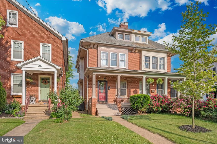 Professional Pictures will be up Wednesday 5/20 -  Welcome to 1190 N. Market Street — a classic downtown rowhome in the heart of historic Frederick offering the perfect blend of timeless charm and modern updates. Filled with natural light and distinctive architectural details, this move-in-ready home was thoughtfully renovated in 2017 with updated systems, refreshed living spaces, and stylish finishes throughout while still honoring its historic character.
Featuring 3 bedrooms, 2.5 baths, and four finished levels, the home offers both comfort and flexibility for entertaining, working from home, or everyday living. Refinished hardwood floors, fresh paint, renovated kitchen and baths, and a finished basement with surround sound add to the home’s appeal. Outside, enjoy a private fenced rear yard and the convenience of a detached garage — a rare downtown find. Located just moments from restaurants, shopping, parks, and everything vibrant downtown Frederick has to offer, this home delivers character, convenience, and modern living in an exceptional location.