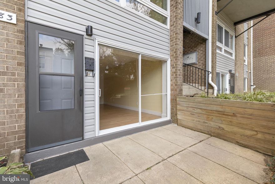 Welcome to this two-level townhouse-style condo in Moores Mill Manor offering 2 bedrooms and 1.5 baths. The entry opens into a spacious living room that blends seamlessly with the dining area, creating an open and inviting layout. An updated kitchen provides plenty of cabinet space and functionality, making everyday meals or entertaining convenient. Upstairs, two generously sized bedrooms share a full bath, while a half bath on the main level adds ease for daily living. Enjoy PEACE OF MIND with this home's entire electrical system corrected and improved! Large windows bring in natural light throughout, and sliding doors extend the living space outdoors to a private patio—perfect for relaxing or container gardening. Enjoy the benefit of assigned parking with additional visitor spots nearby.  Condo fees cover water, gas heat, basic cable, trash removal, and snow removal for added convenience. Situated close to downtown Bel Air, shops, dining, and major highways, this home offers both comfort and accessibility.