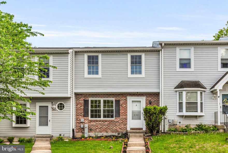 Welcome to this beautifully renovated 3-bedroom, 2.5-bathroom townhome at the neighborhood of Woodbridge Center, Edgewood, MD. This light-filled home has been thoughtfully updated to offer both style and comfort. The bright, spacious interior includes a brand-new kitchen with sleek cabinetry, modern appliances, and stunning granite countertops. New light fixtures and ceiling fan throughout add to the home's appeal, while newly installed LVP flooring on the lower and main levels provides both durability and elegance. The basement is fully finished for a perfect office and/or family entertainment space.

On the upstairs floor, enjoy fresh carpeting and updated vanities in the bathrooms. The entire home has been freshly painted with new windows and almost new patio door, providing a clean and inviting atmosphere. Additional updates include a new water heater, as well as an updated heat pump and air conditioning system within the last six years. Step outside to a private deck off the kitchen, perfect for outdoor dining or relaxing with family and friends. Don't miss out on the opportunity to make this stunning, move-in-ready home yours!